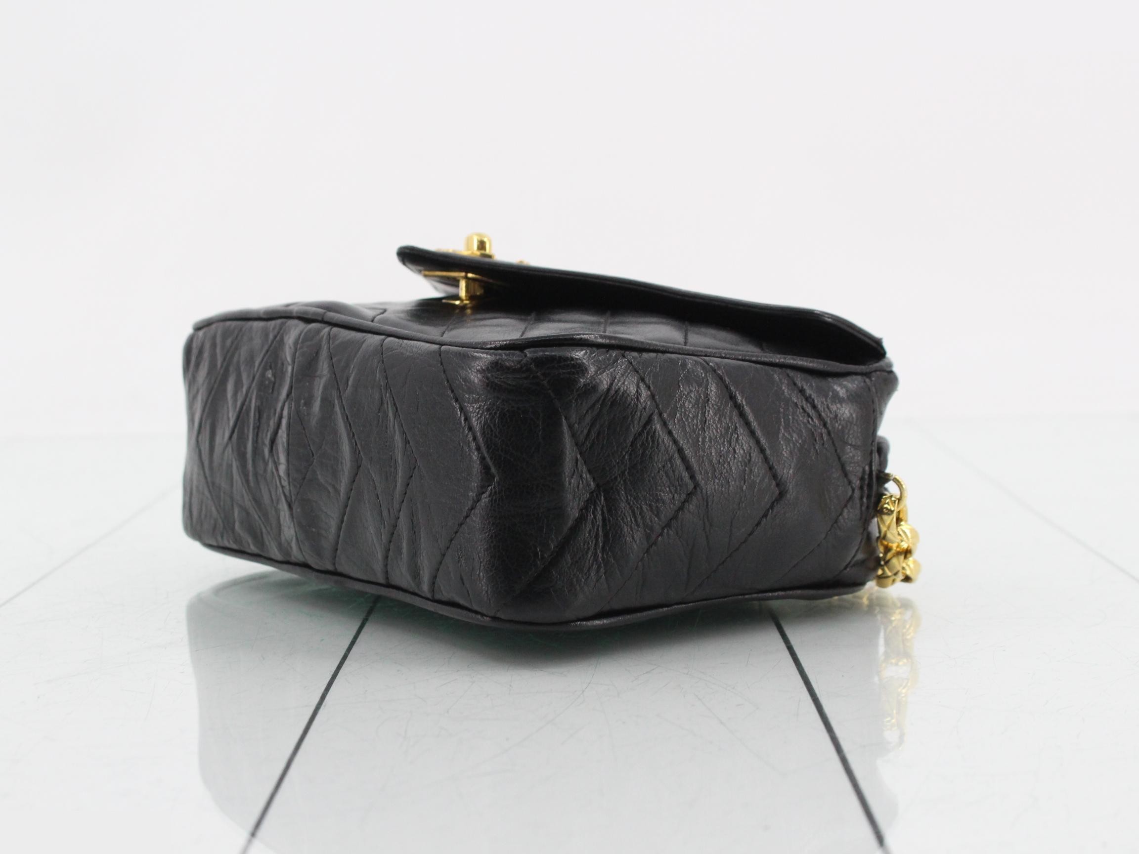 Lambskin Shoulder Bag — view 6