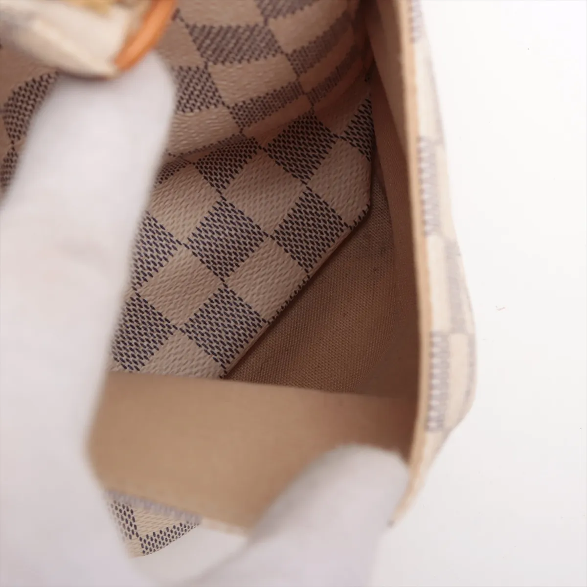 Damier Azur Totally PM N51261 MB0136 White — view 12