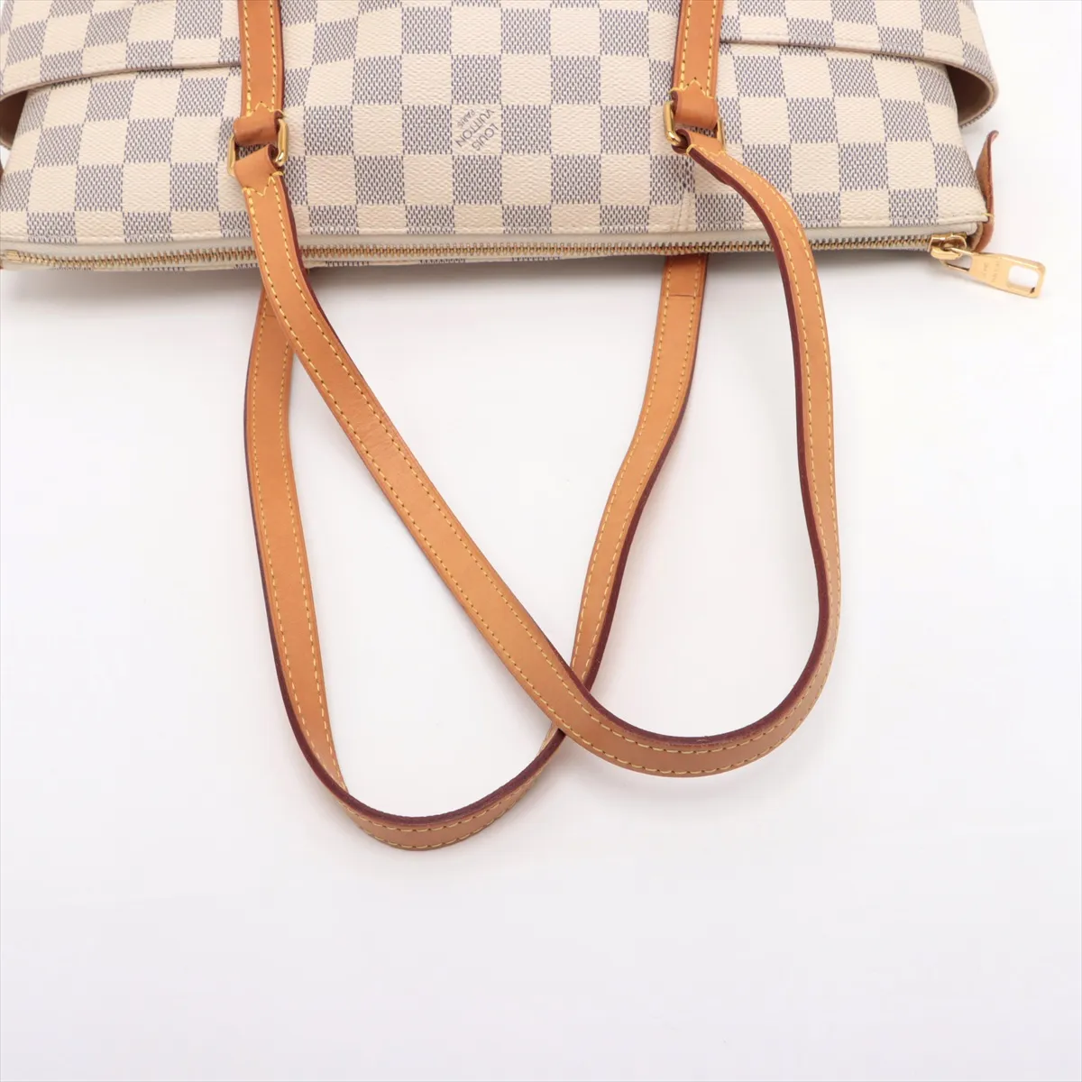 Damier Azur Totally PM N51261 MB0136 White — view 5
