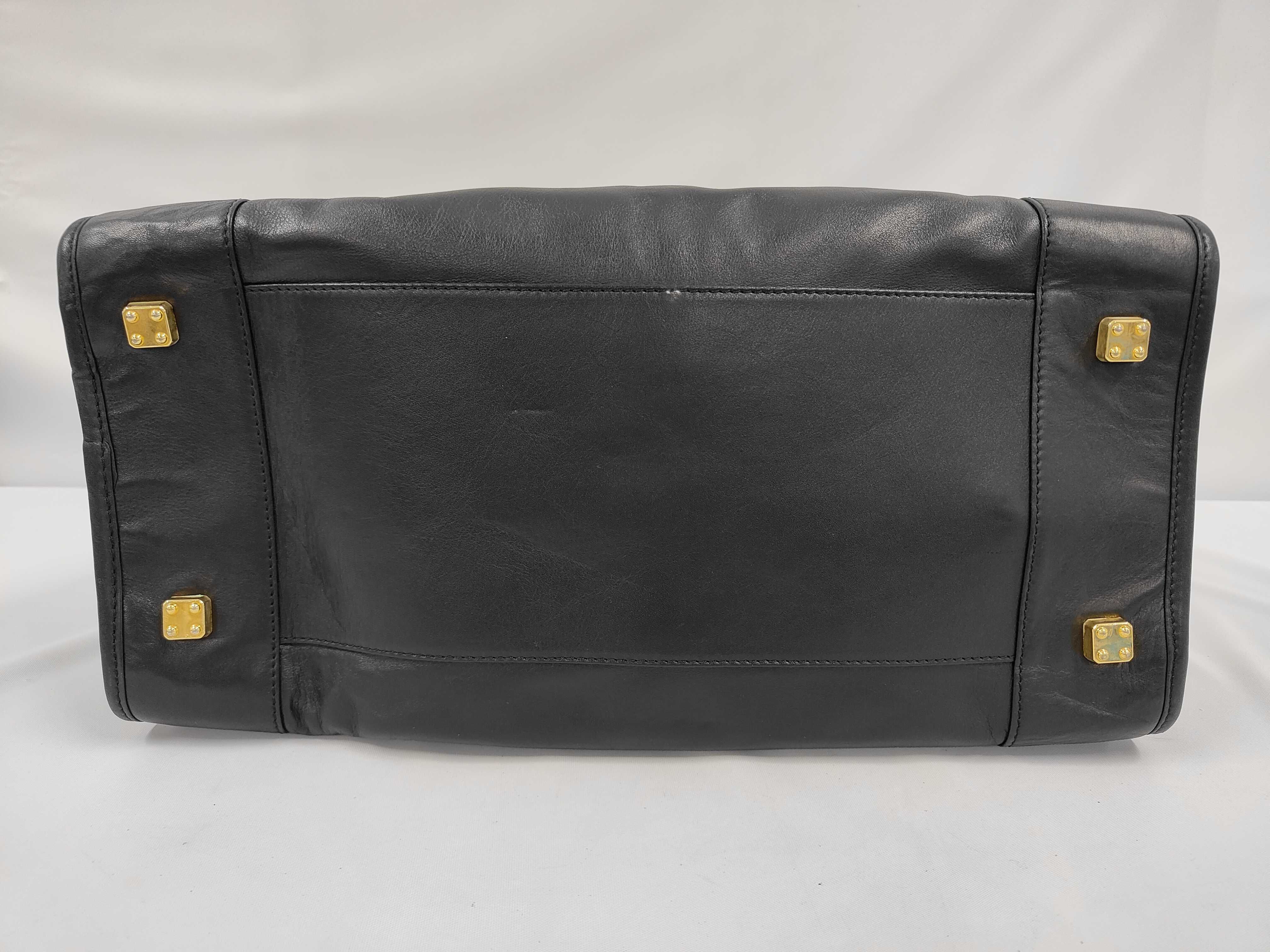 Amazona 40 Anagram Black Handbag Boston Bag Handbag — view 3