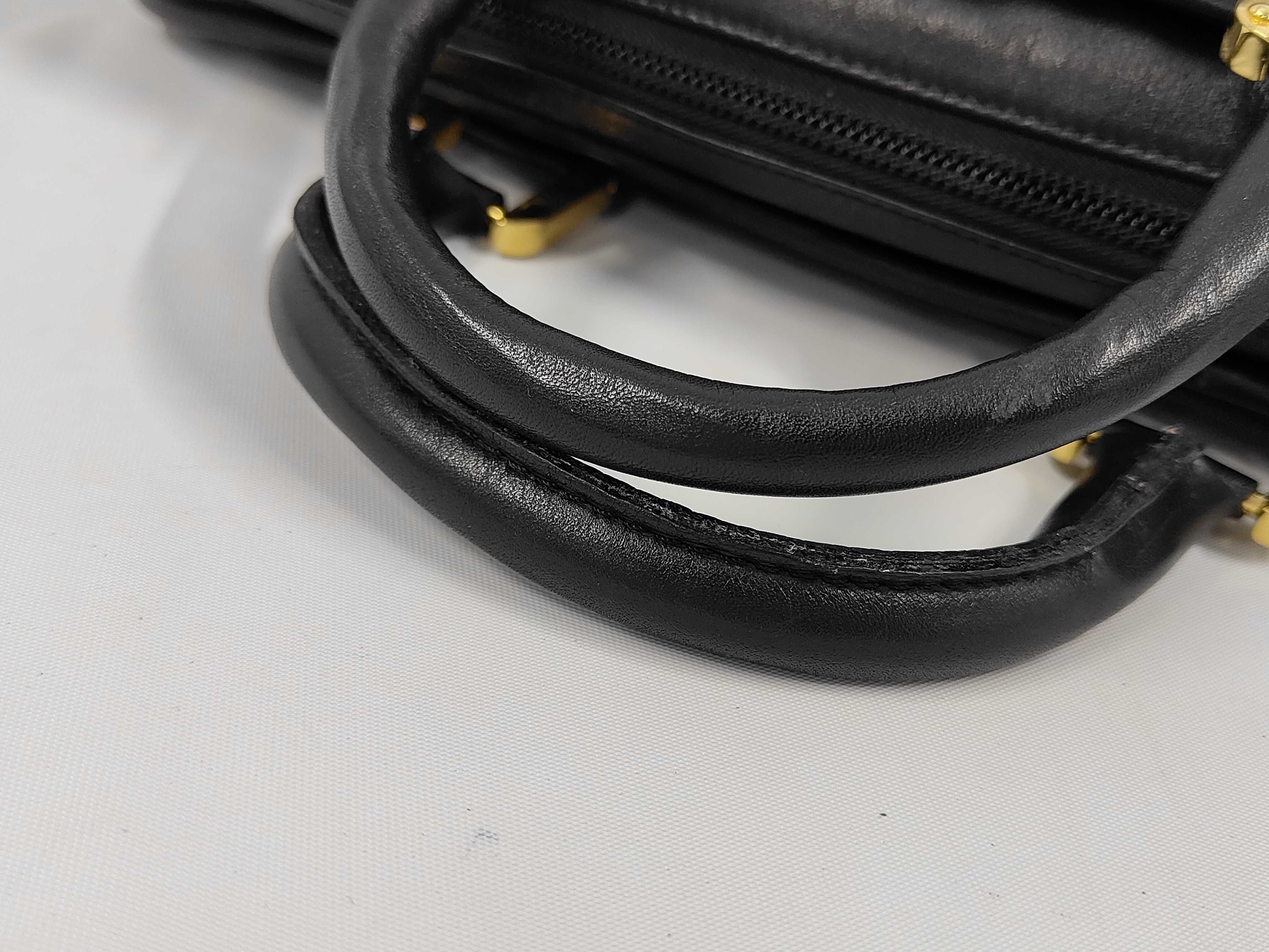 Amazona 40 Anagram Black Handbag Boston Bag Handbag — view 6