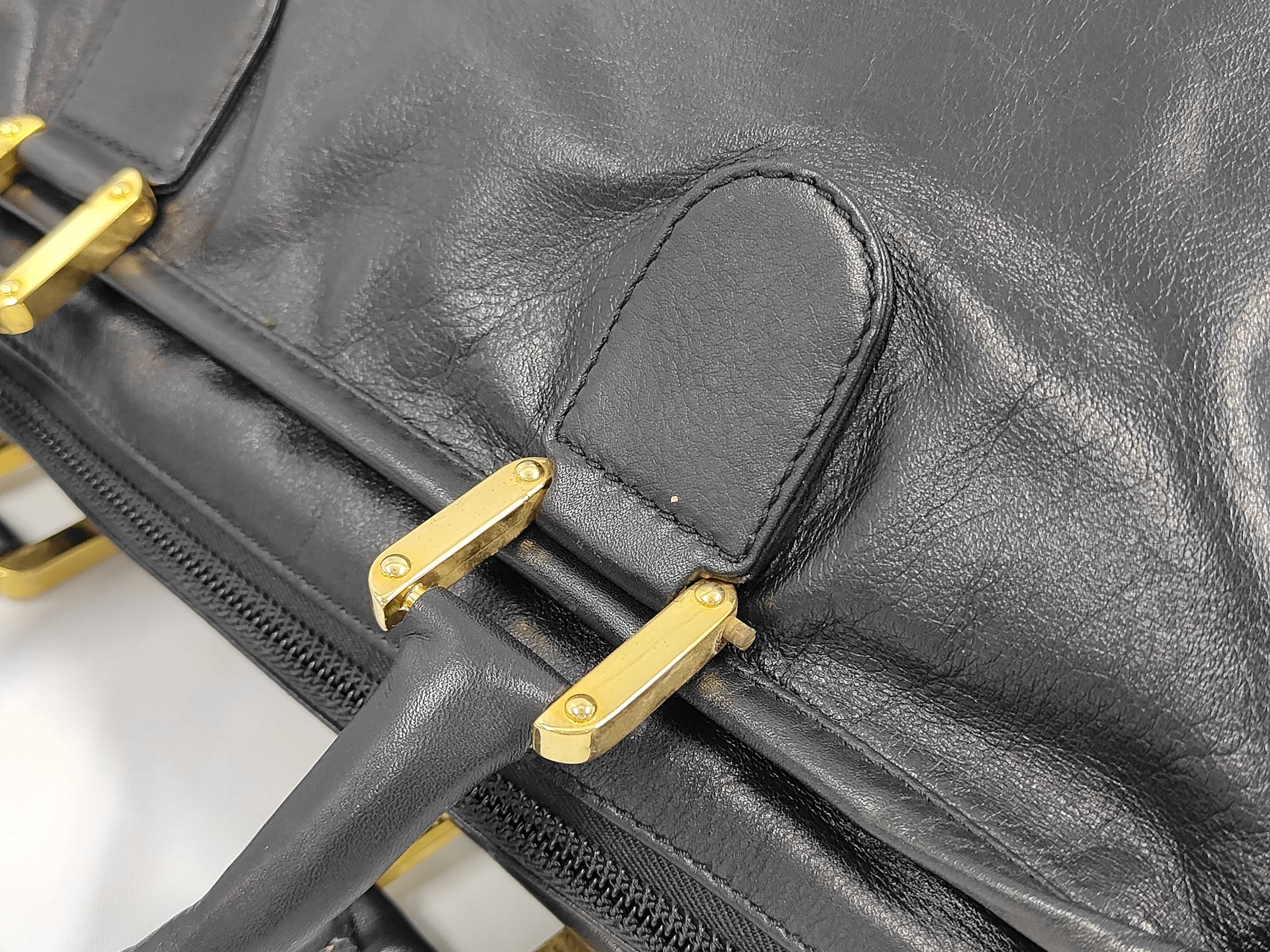 Amazona 40 Anagram Black Handbag Boston Bag Handbag — view 7