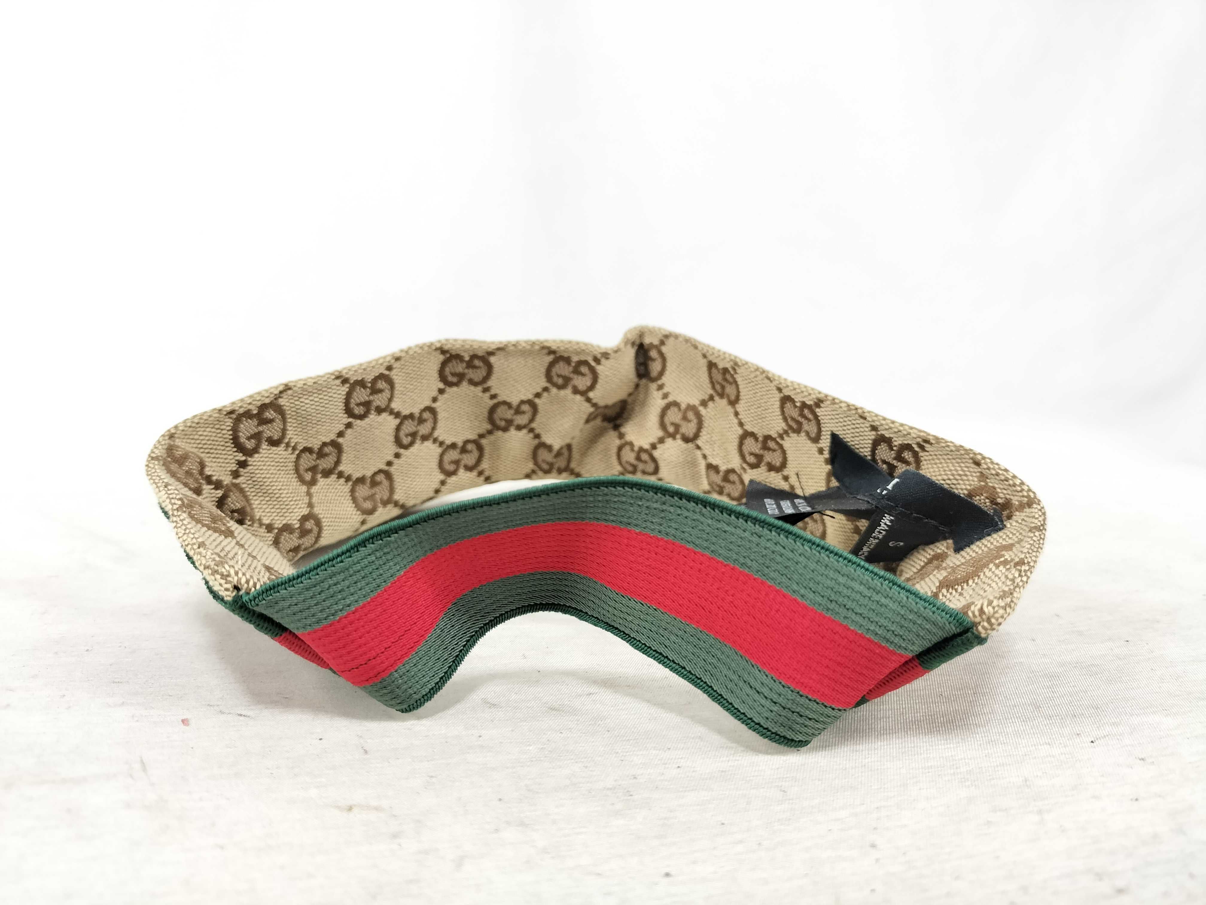 GG Canvas Sun Visor and Other Accessories — view 3