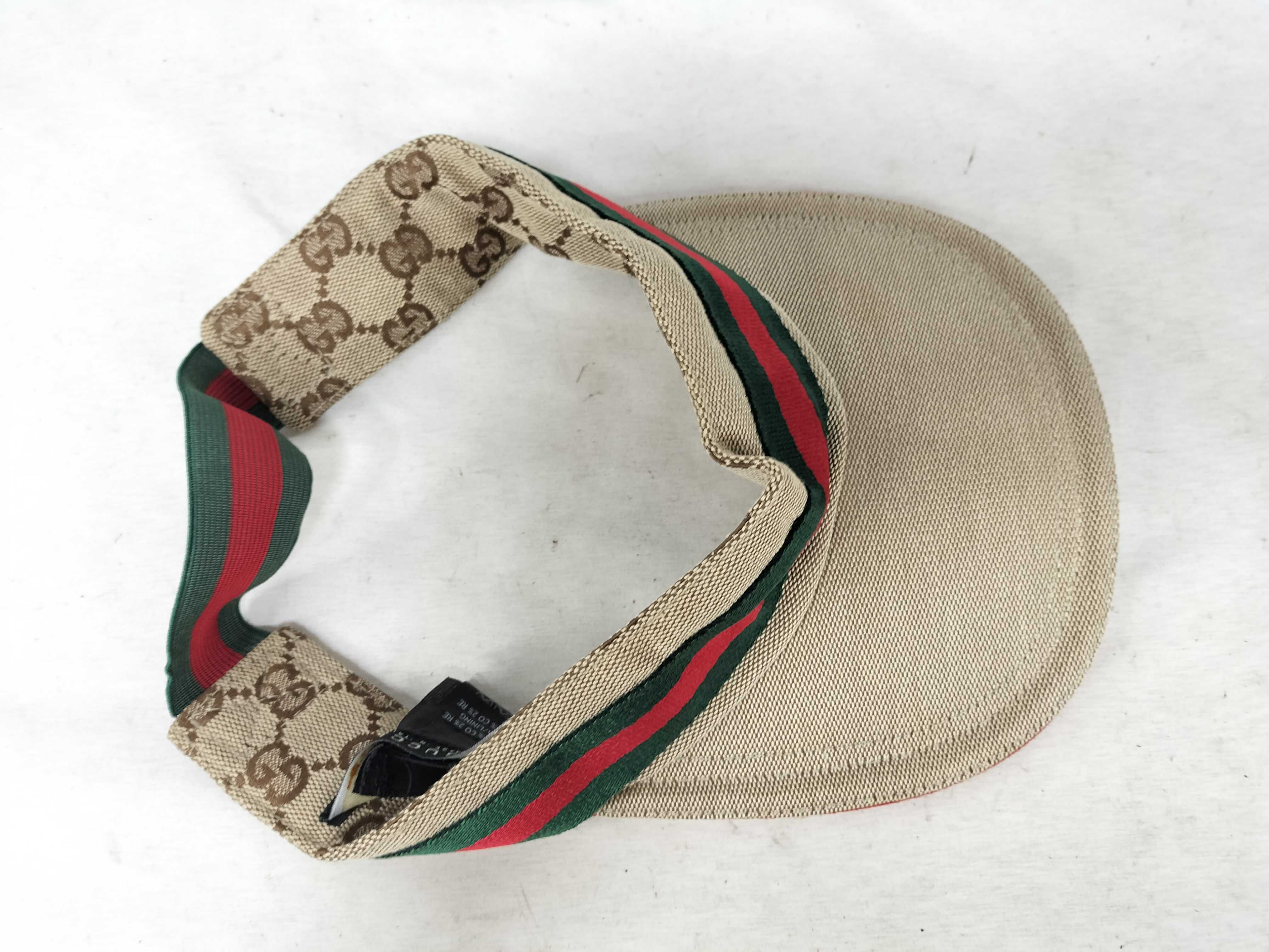GG Canvas Sun Visor and Other Accessories — view 4