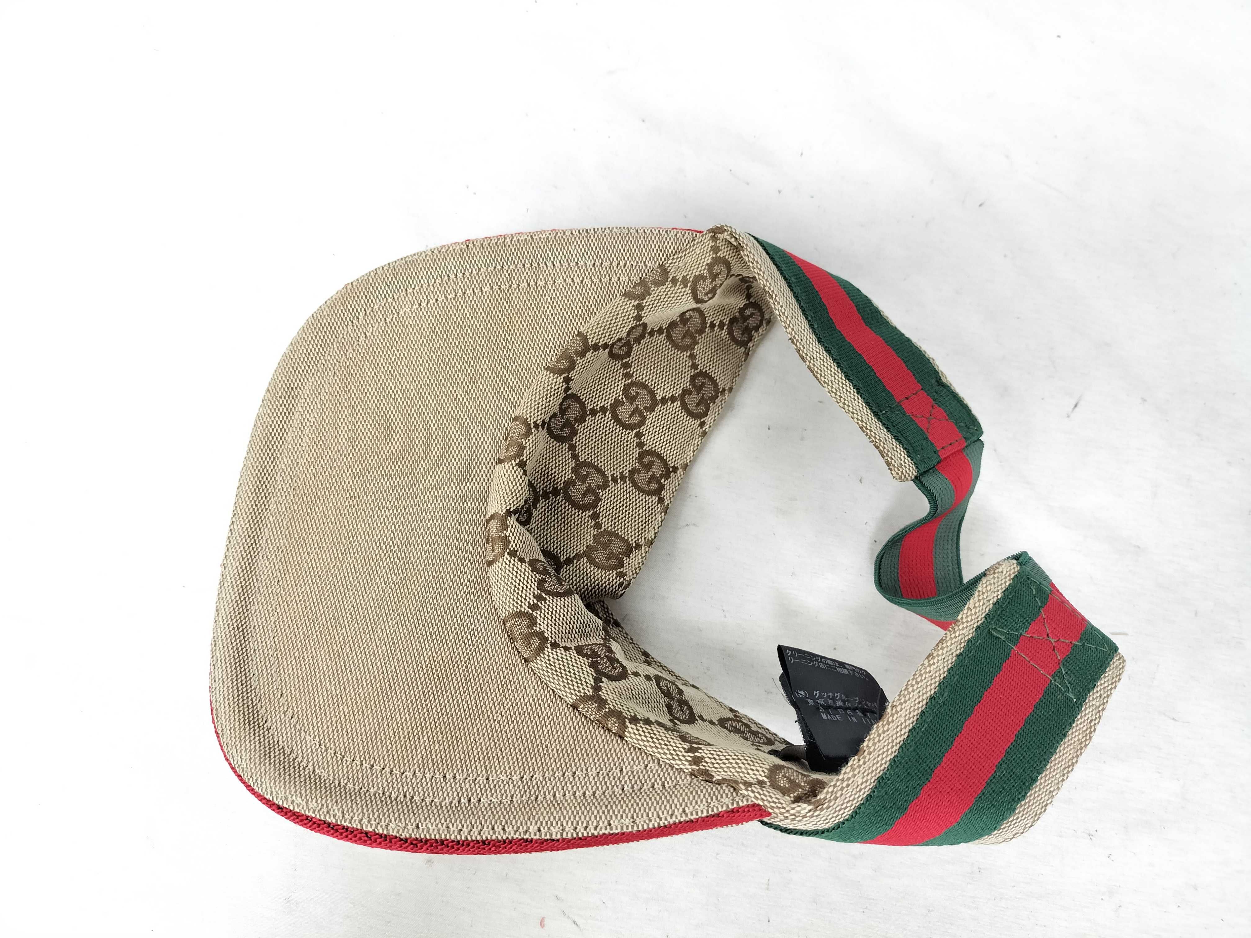 GG Canvas Sun Visor and Other Accessories — view 5