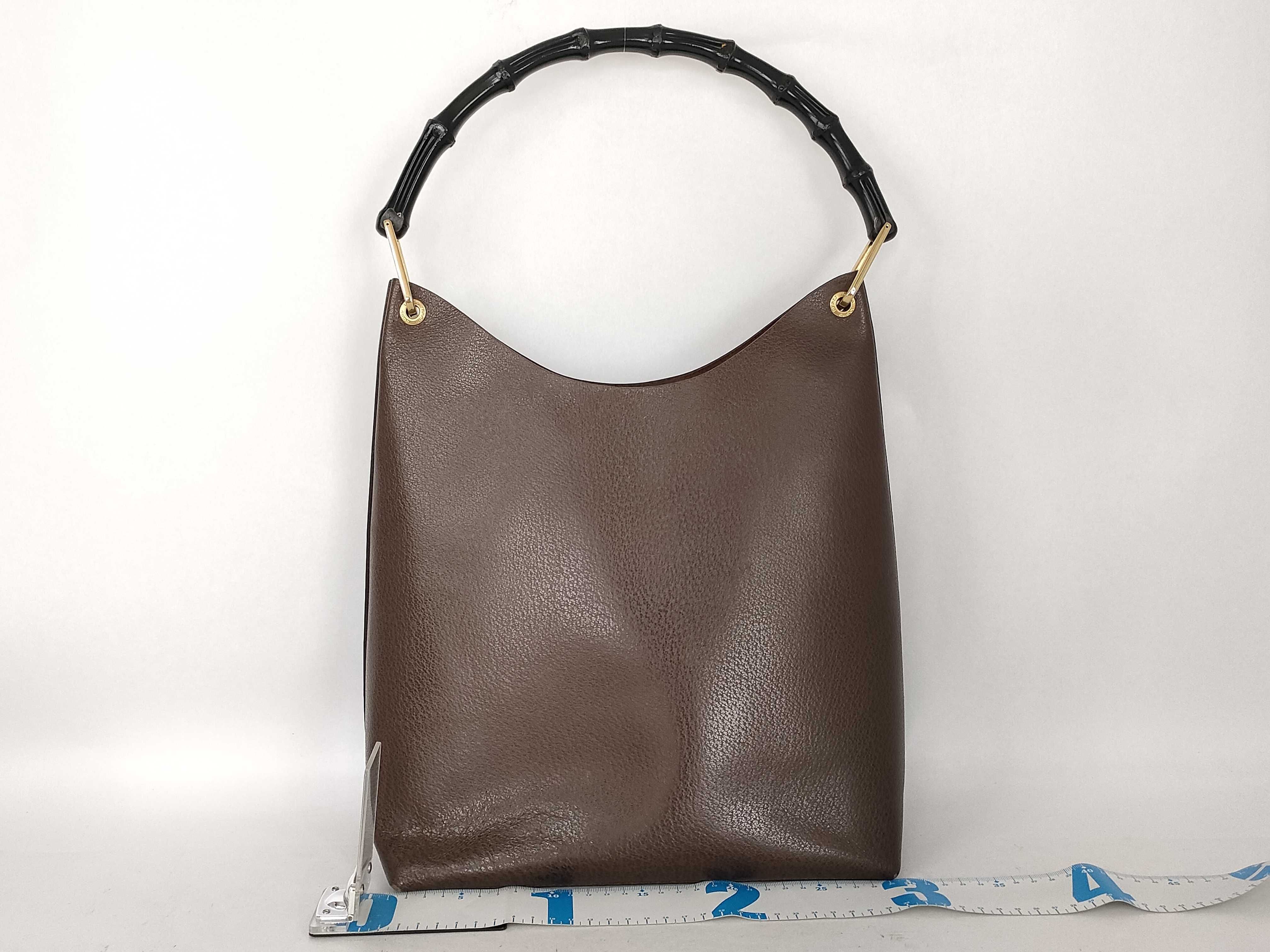 Bamboo Shoulder Bag (VO8205) Brown 001.1013.1881 (Handbag) — view 2