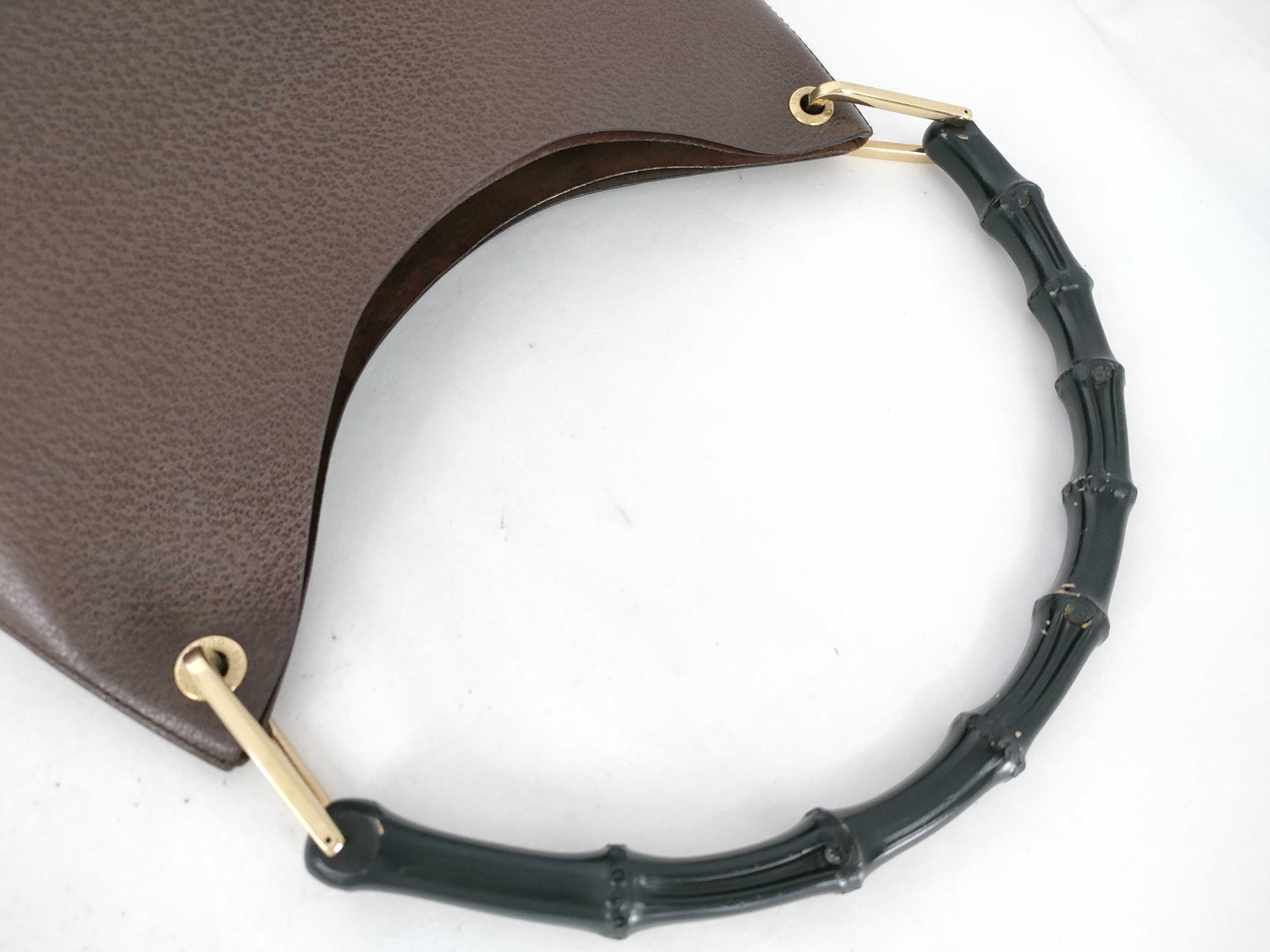 Bamboo Shoulder Bag (VO8205) Brown 001.1013.1881 (Handbag) — view 3