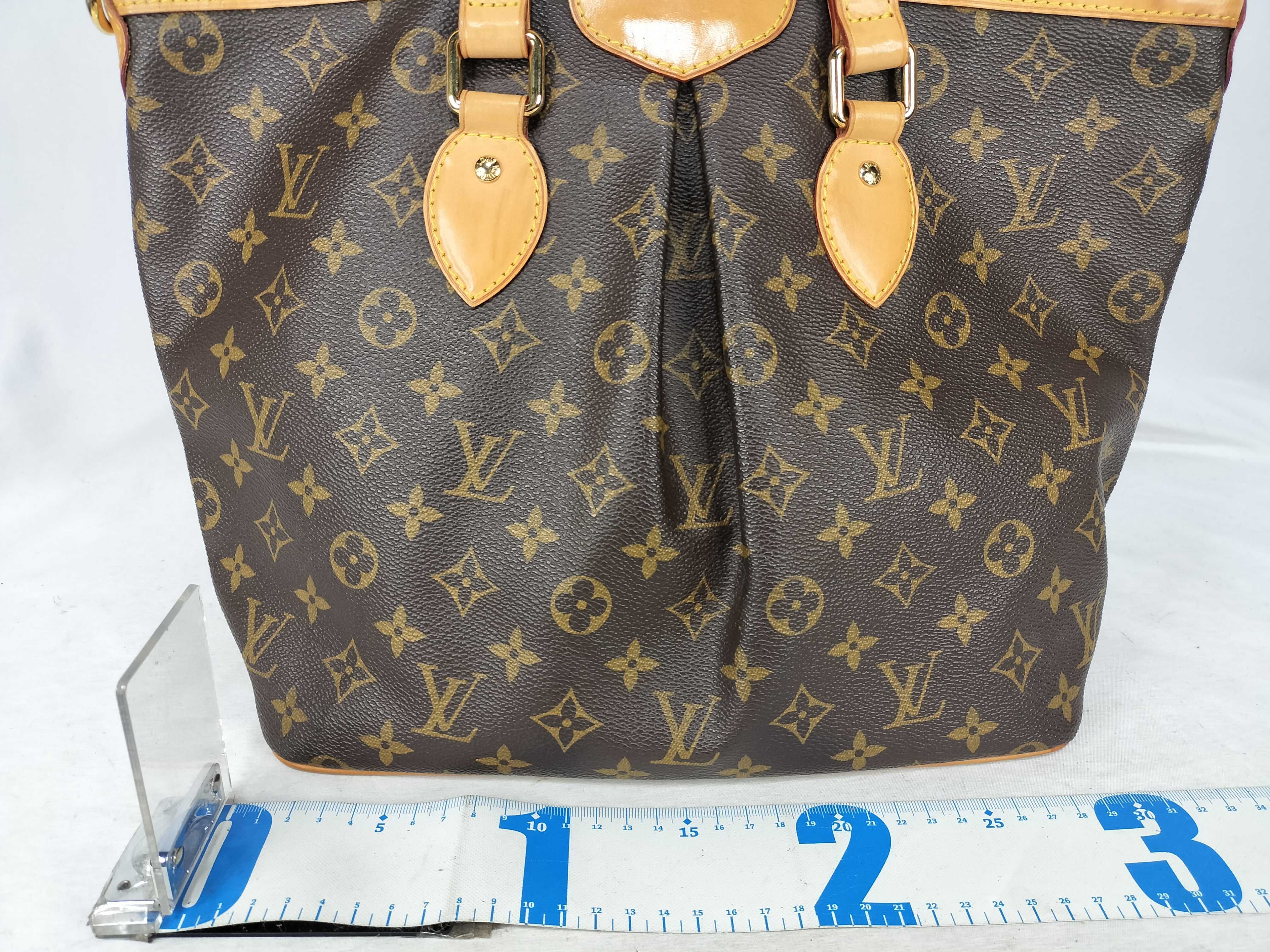 Monogram Louis Vuitton Brown Monogram M40143 Tivoli PM Handbag — view 2
