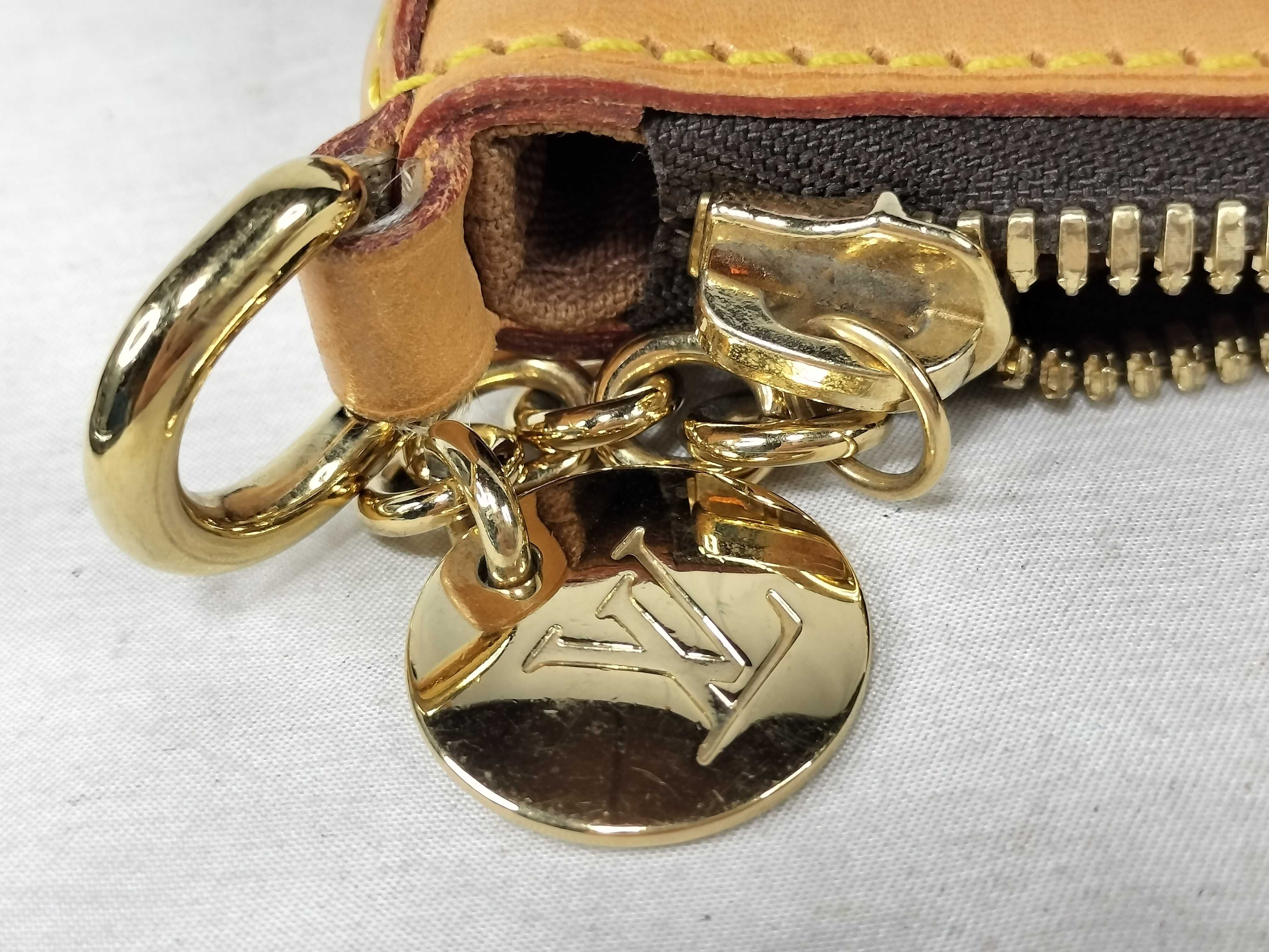 Monogram Louis Vuitton Brown Monogram M40143 Tivoli PM Handbag — view 13