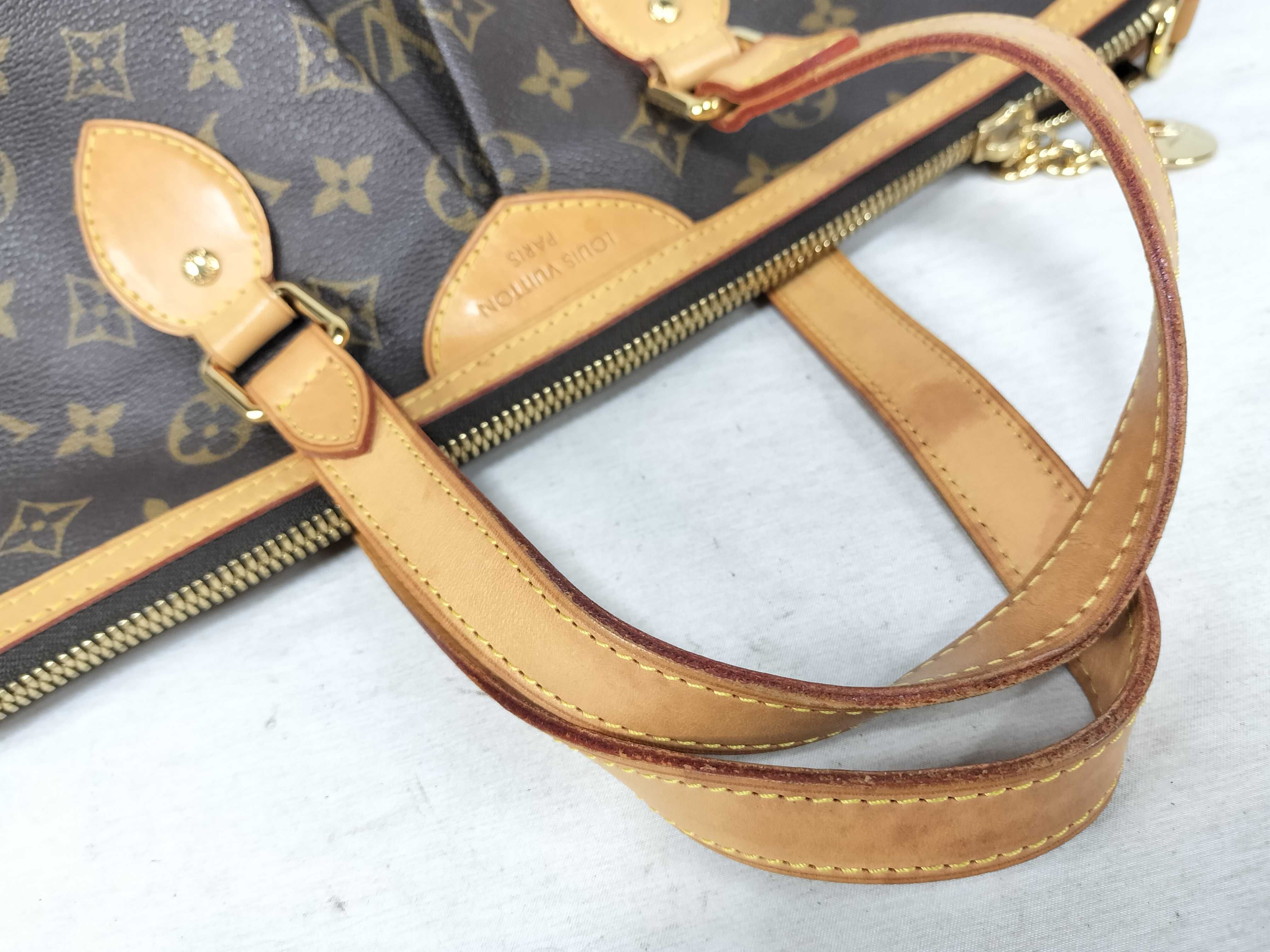 Monogram Louis Vuitton Brown Monogram M40143 Tivoli PM Handbag — view 3