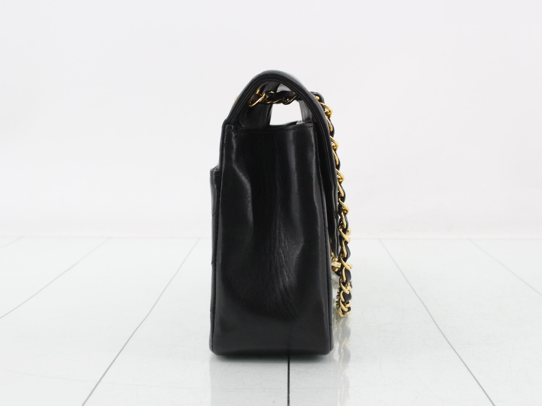Bias Stitch Chain Shoulder Bag — view 4