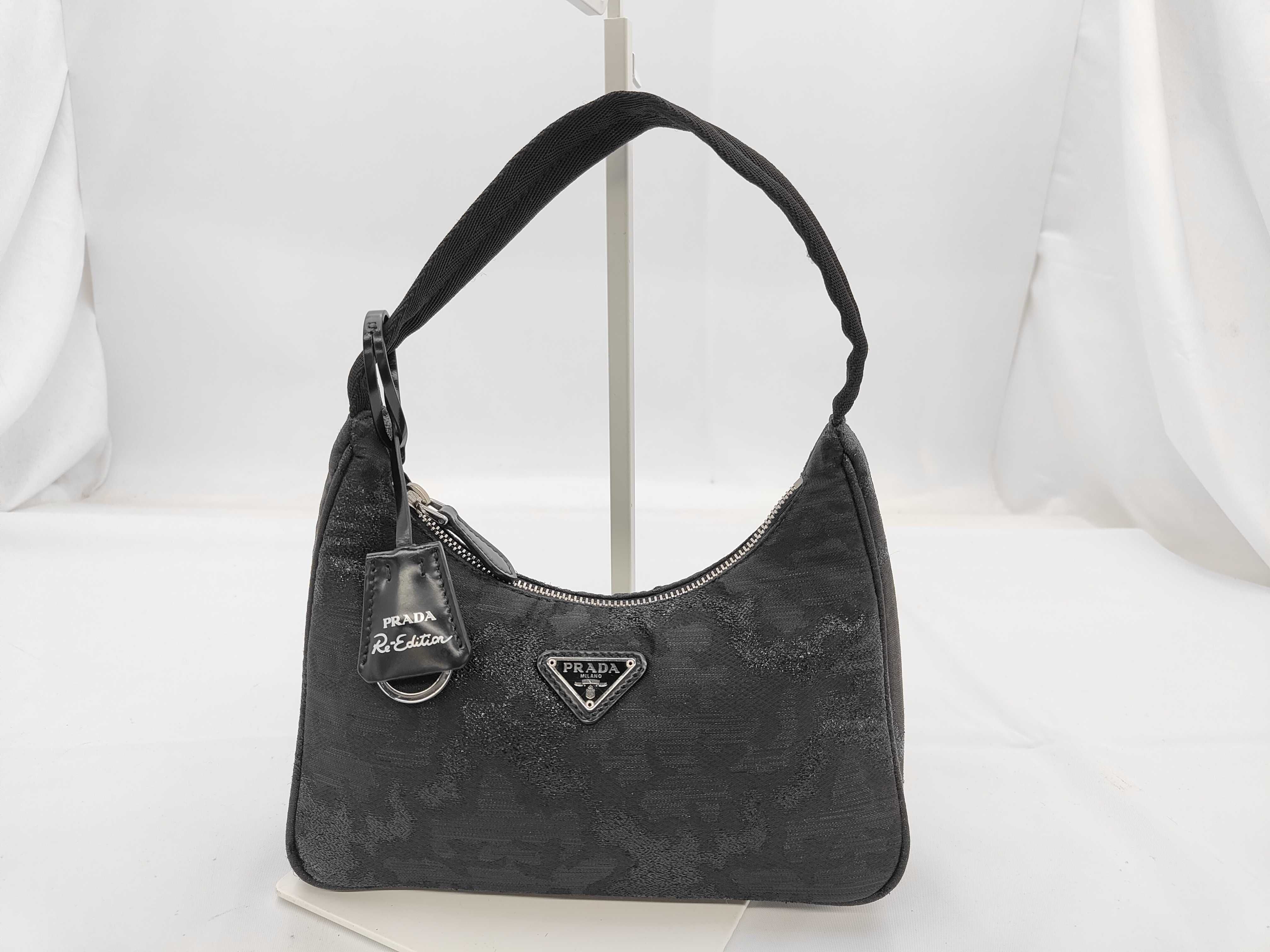 brand bag, Prada Re-Edition pouch handbag