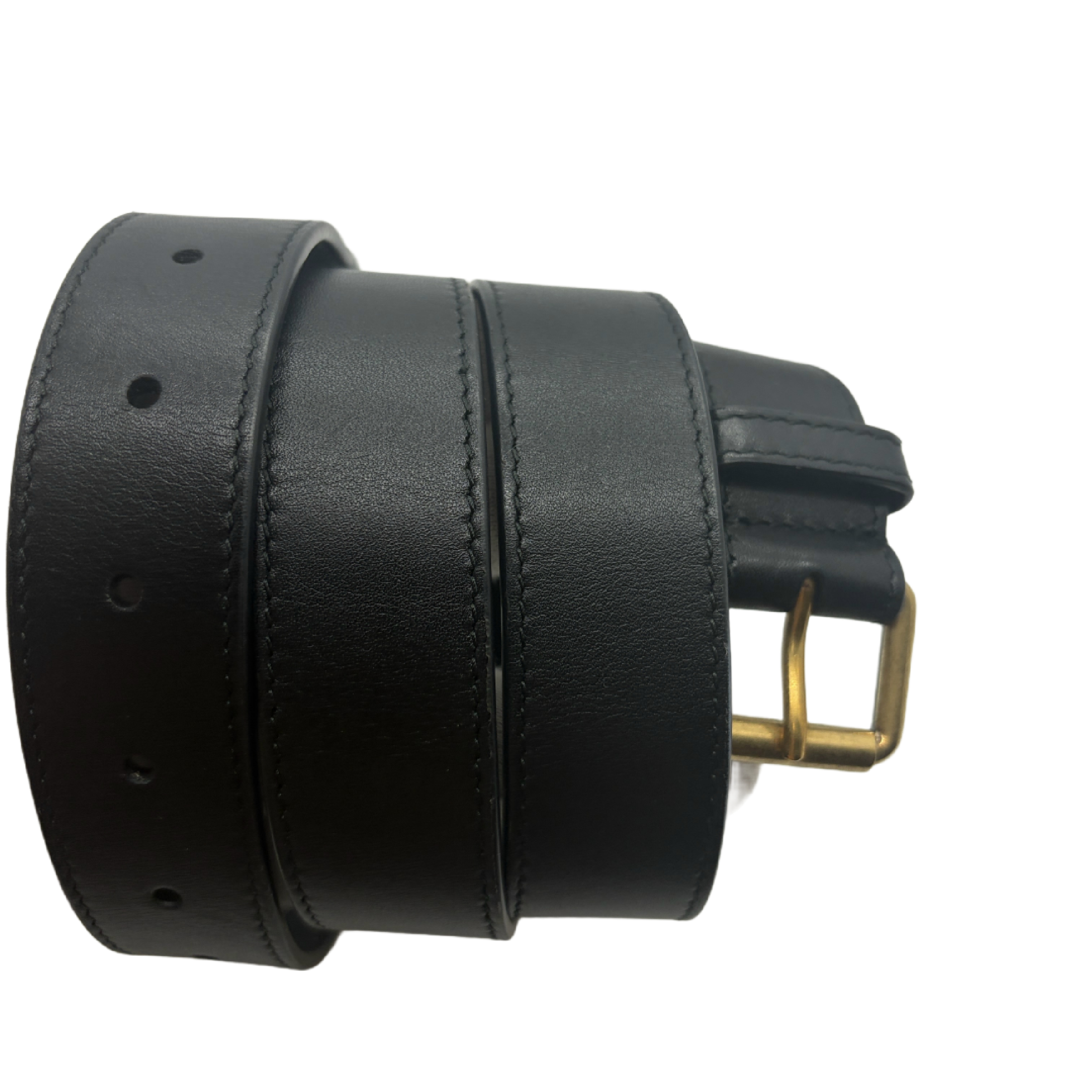 GG Marmont Quilted Leather Belt Bag, Black Shoulder Bag — view 10