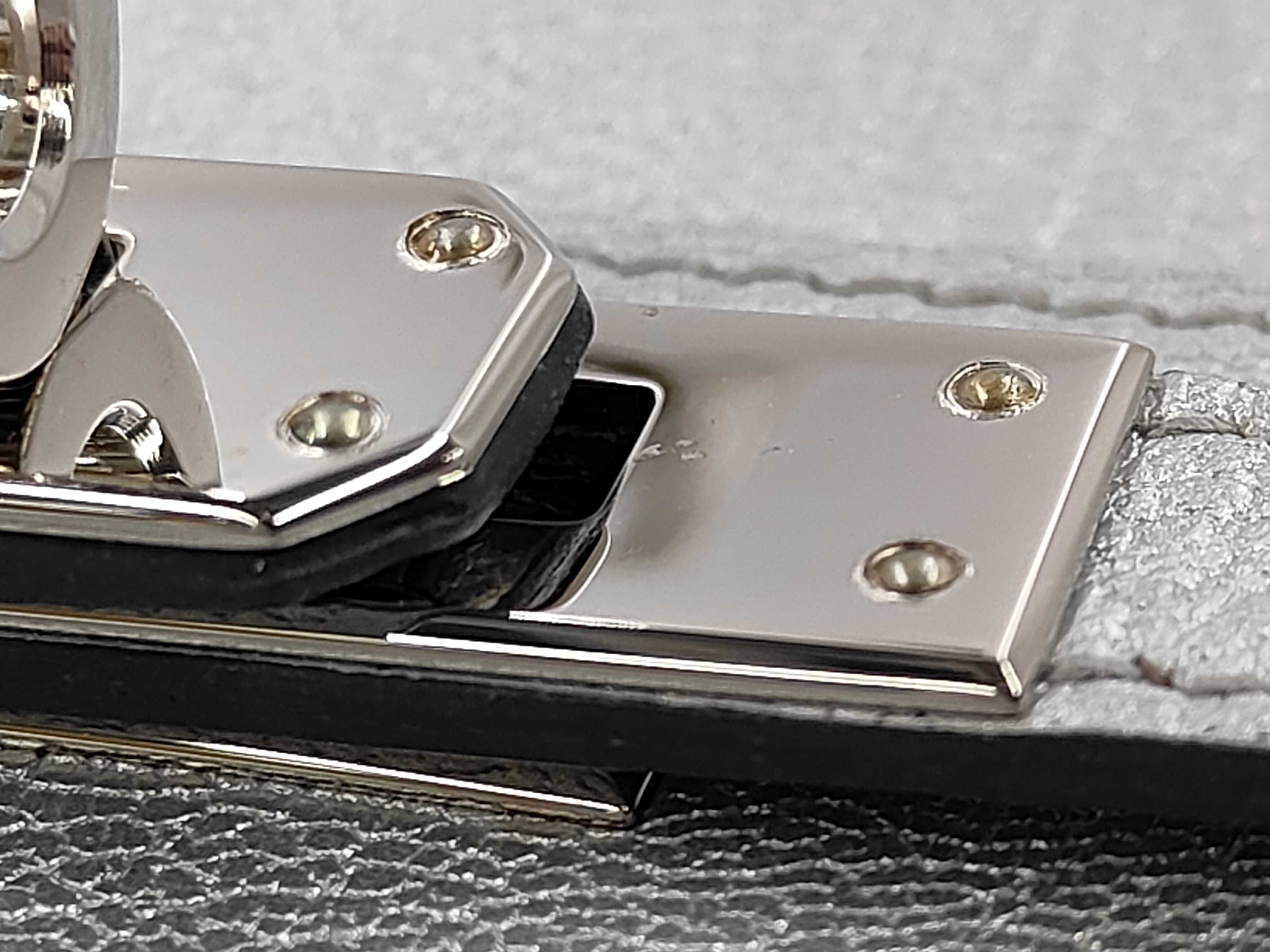Mini Kelly 2 (K stamp) Chevre Argent SV Handbag — view 8
