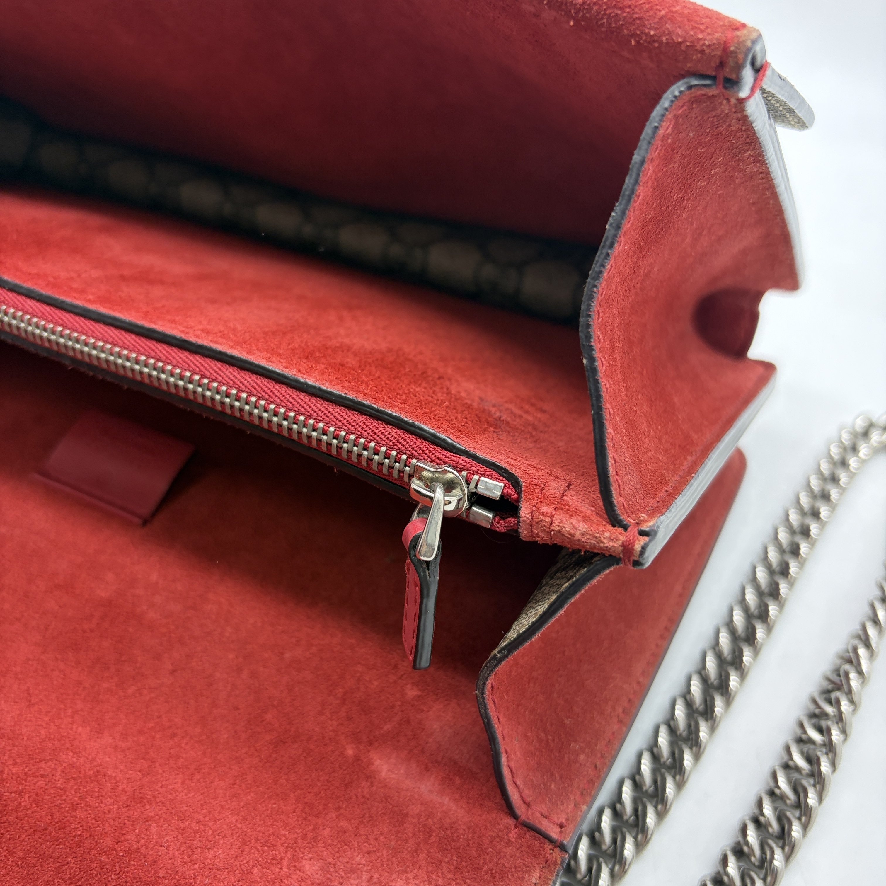 GG Supreme Dionysus Chain Shoulder Bag — view 9