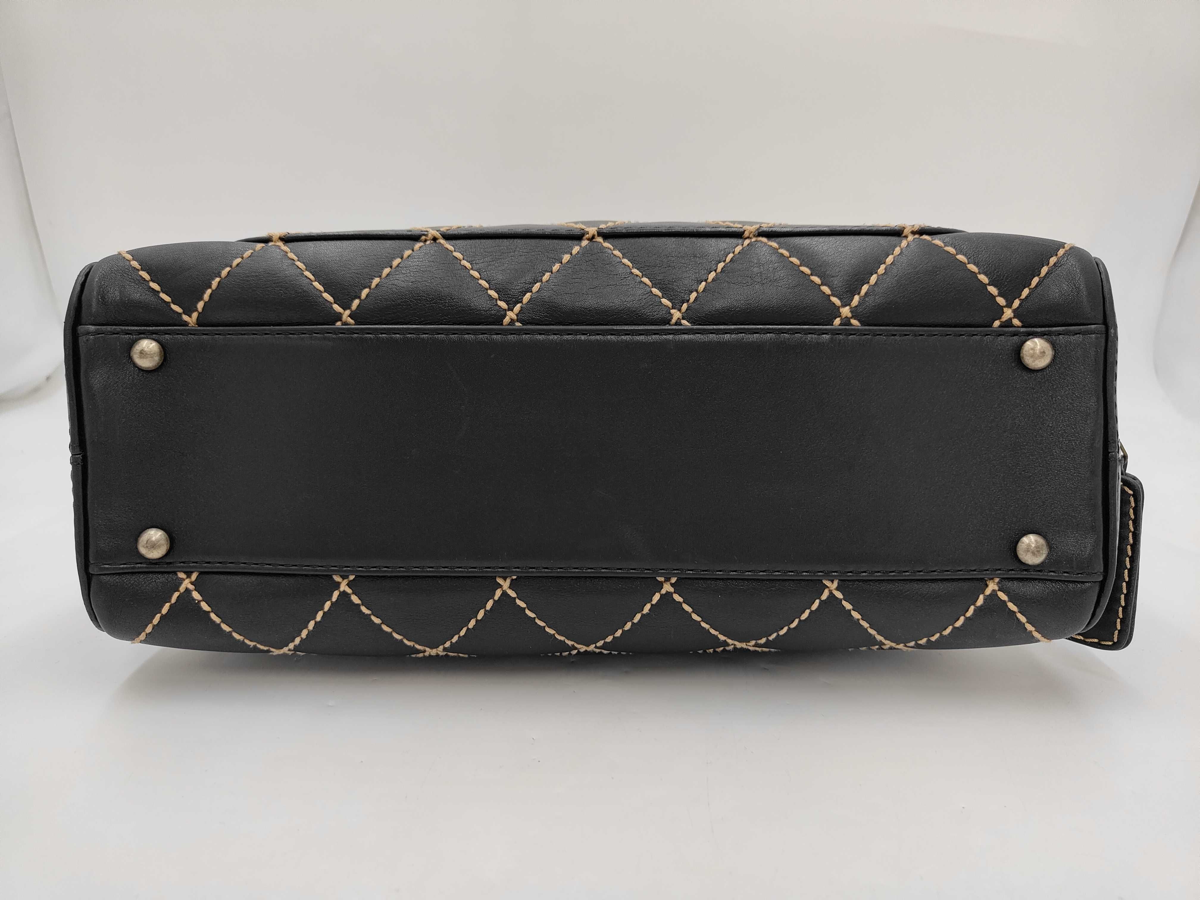 Wild Stitch Black Handbag (with Authenticity Card and Seal) — view 3