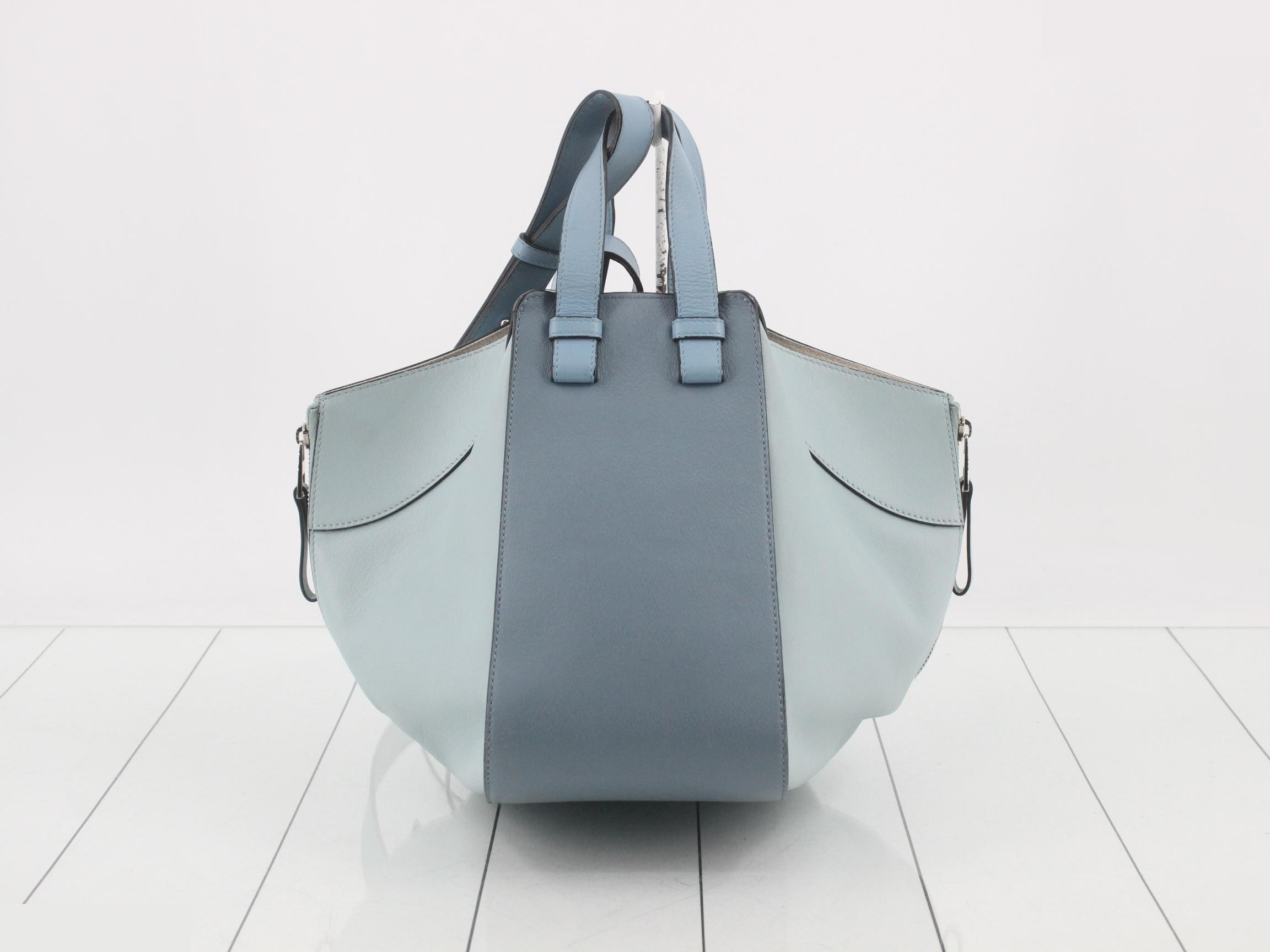 Hammock Small Leather 6-Way Handbag (Blue) — view 2