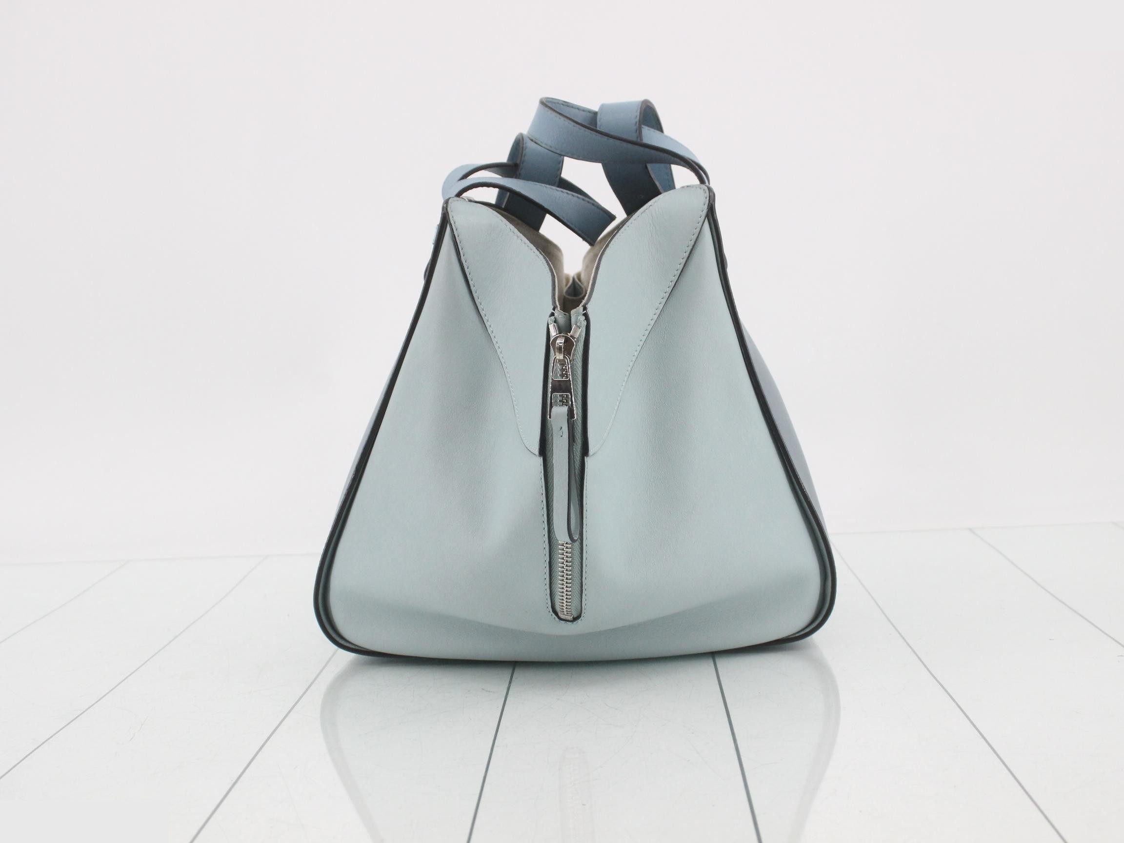 Hammock Small Leather 6-Way Handbag (Blue) — view 4