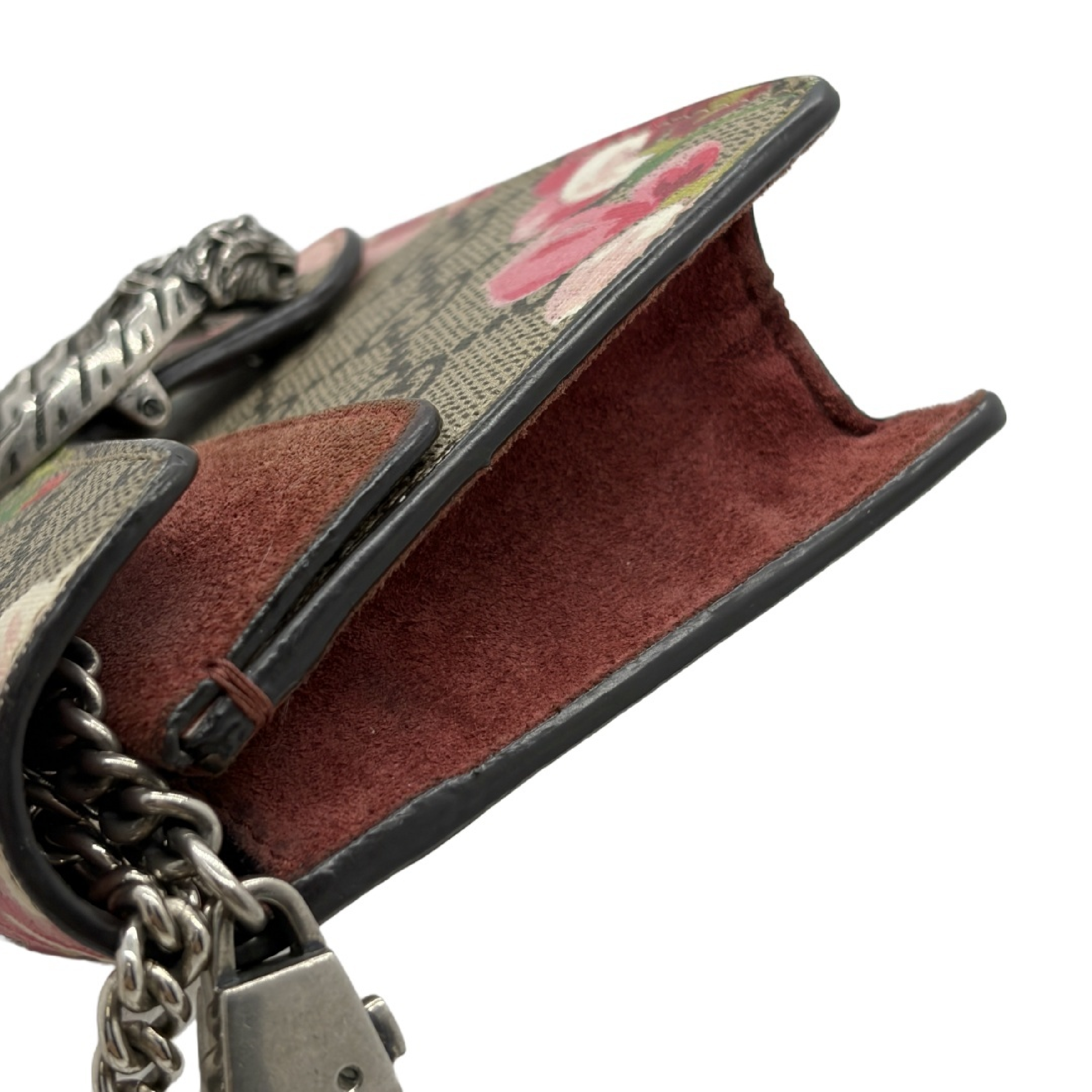 Dionysus GG Blooms Mini Chain Shoulder Bag — view 3