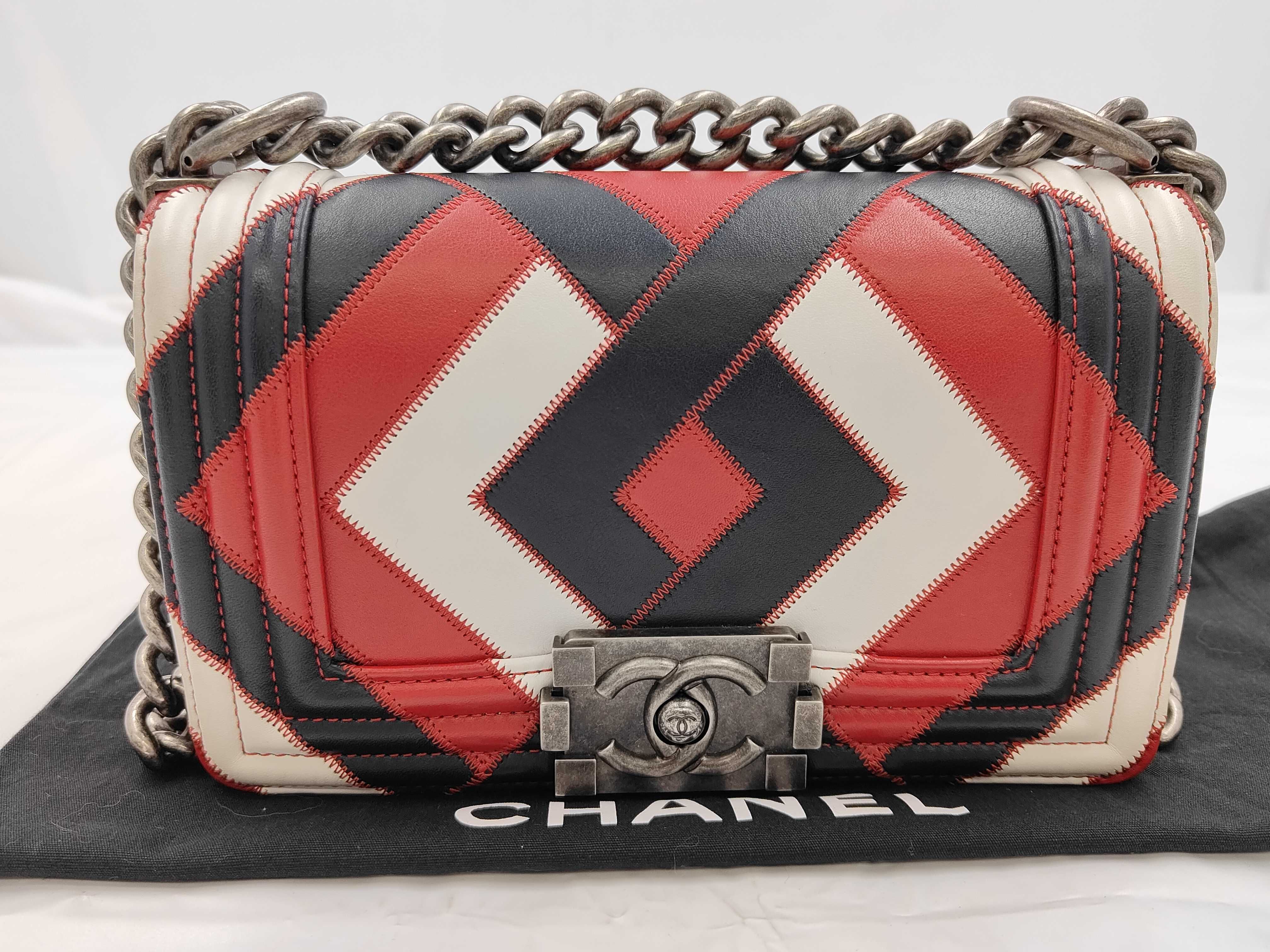 Boy Chanel Multicolor Chain Shoulder Bag