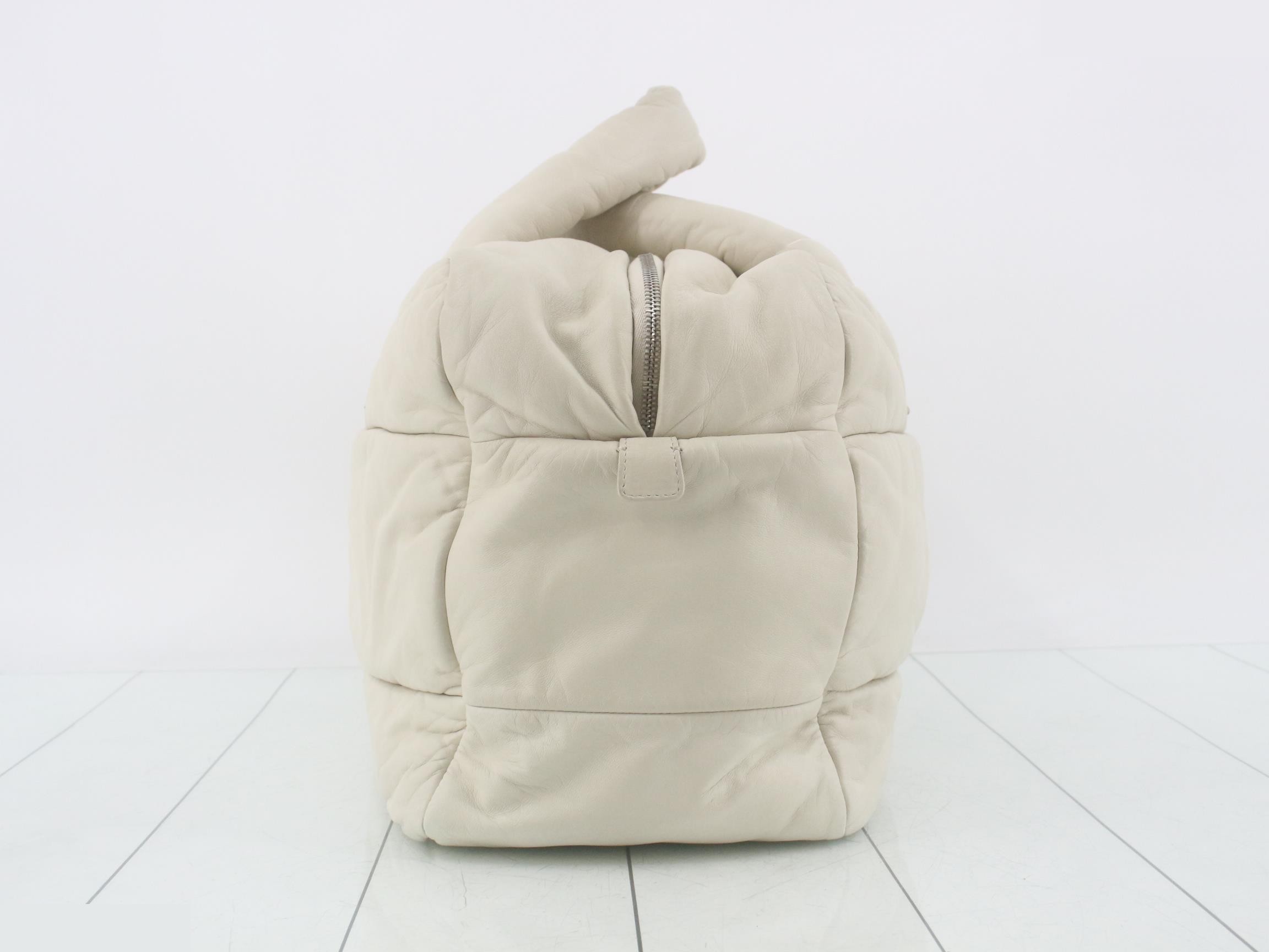 Coco Cocoon Duffle Bag, Leather — view 4
