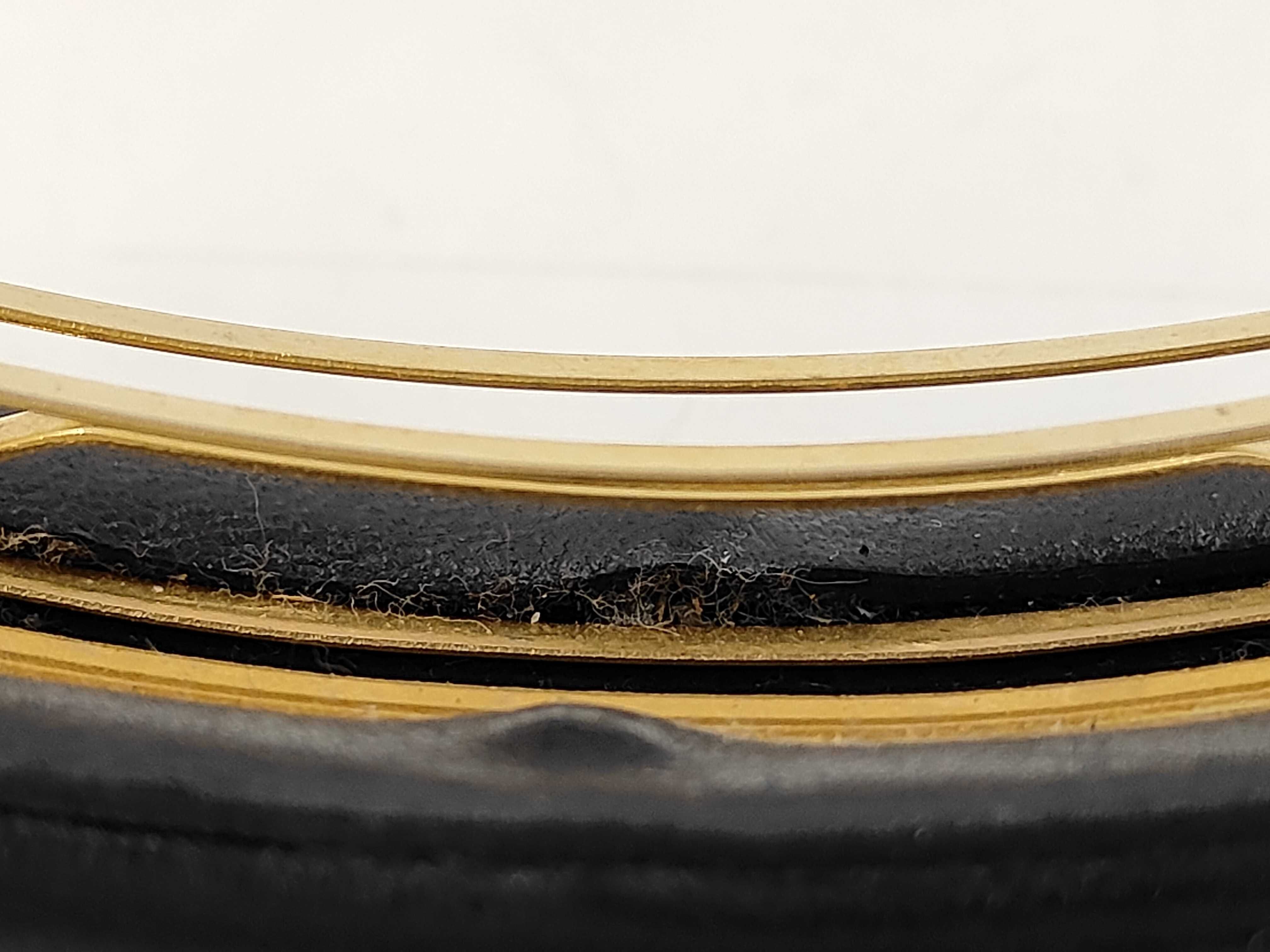 Coco Mark Turnlock Leather Barrette Hair Accessory — view 4
