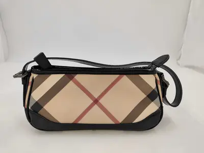 BAG LONDON CHECK PATENT ONE SHOULDER Bag