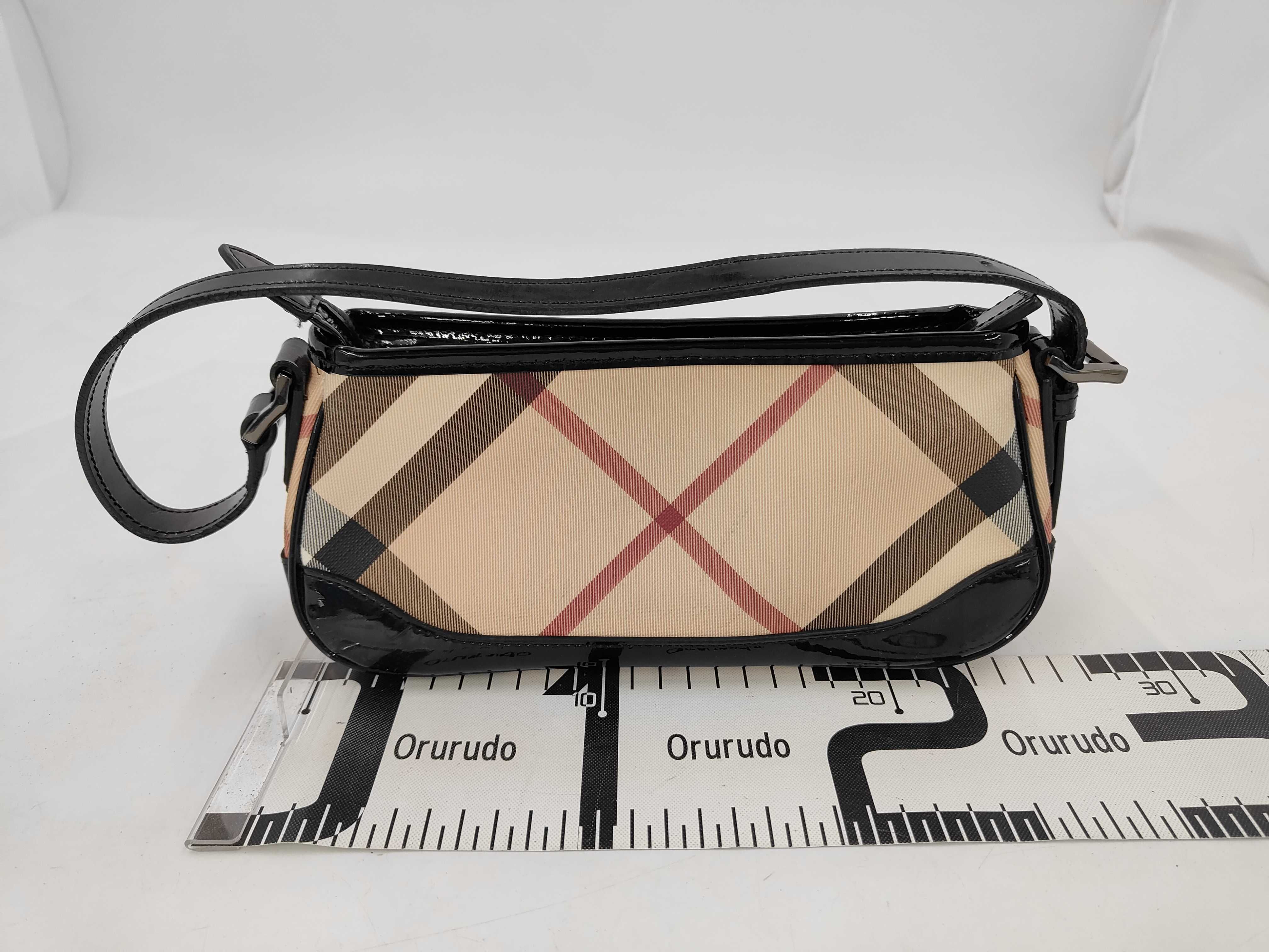 BAG LONDON CHECK PATENT ONE SHOULDER Bag — view 2