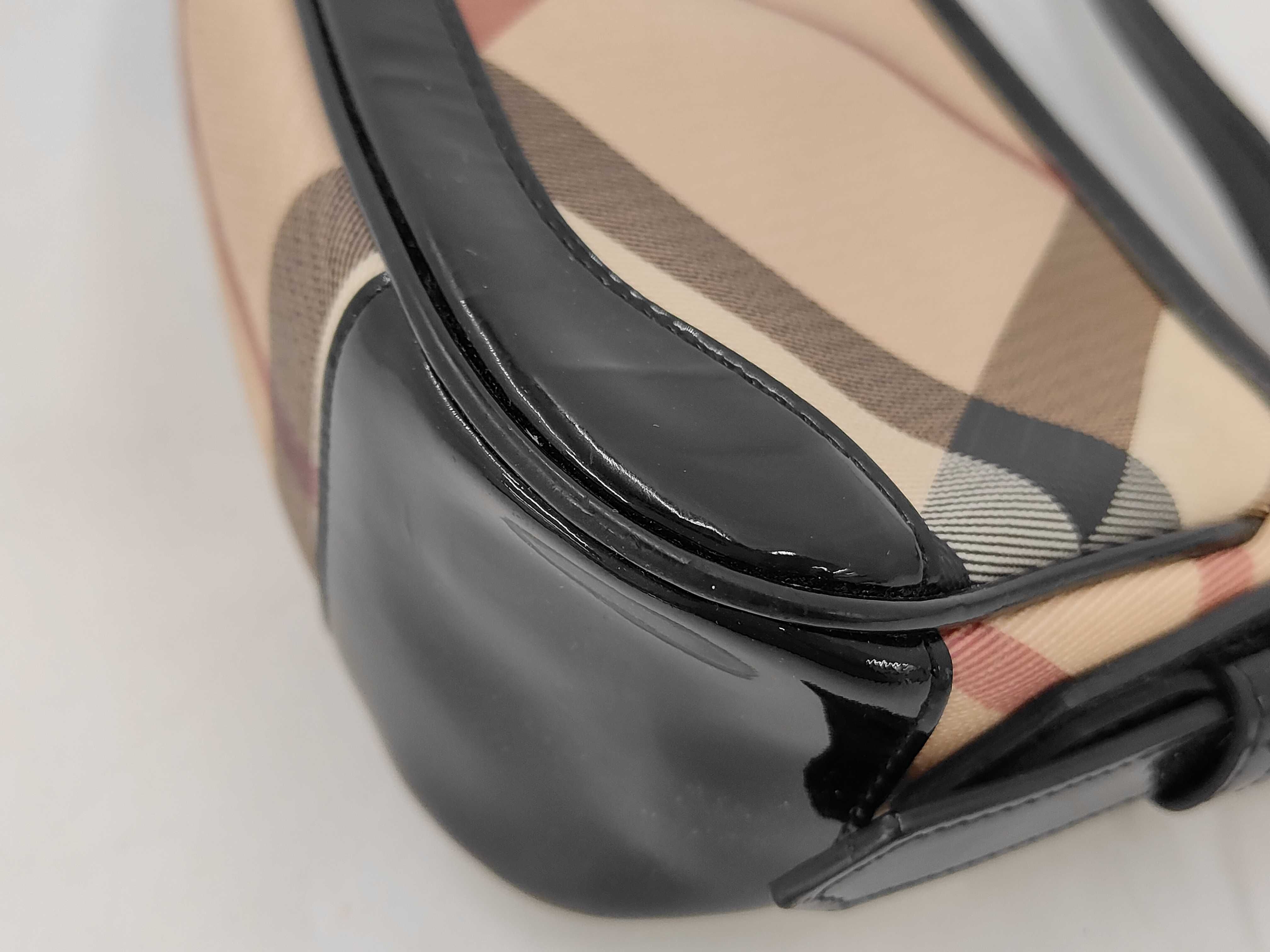 BAG LONDON CHECK PATENT ONE SHOULDER Bag — view 4