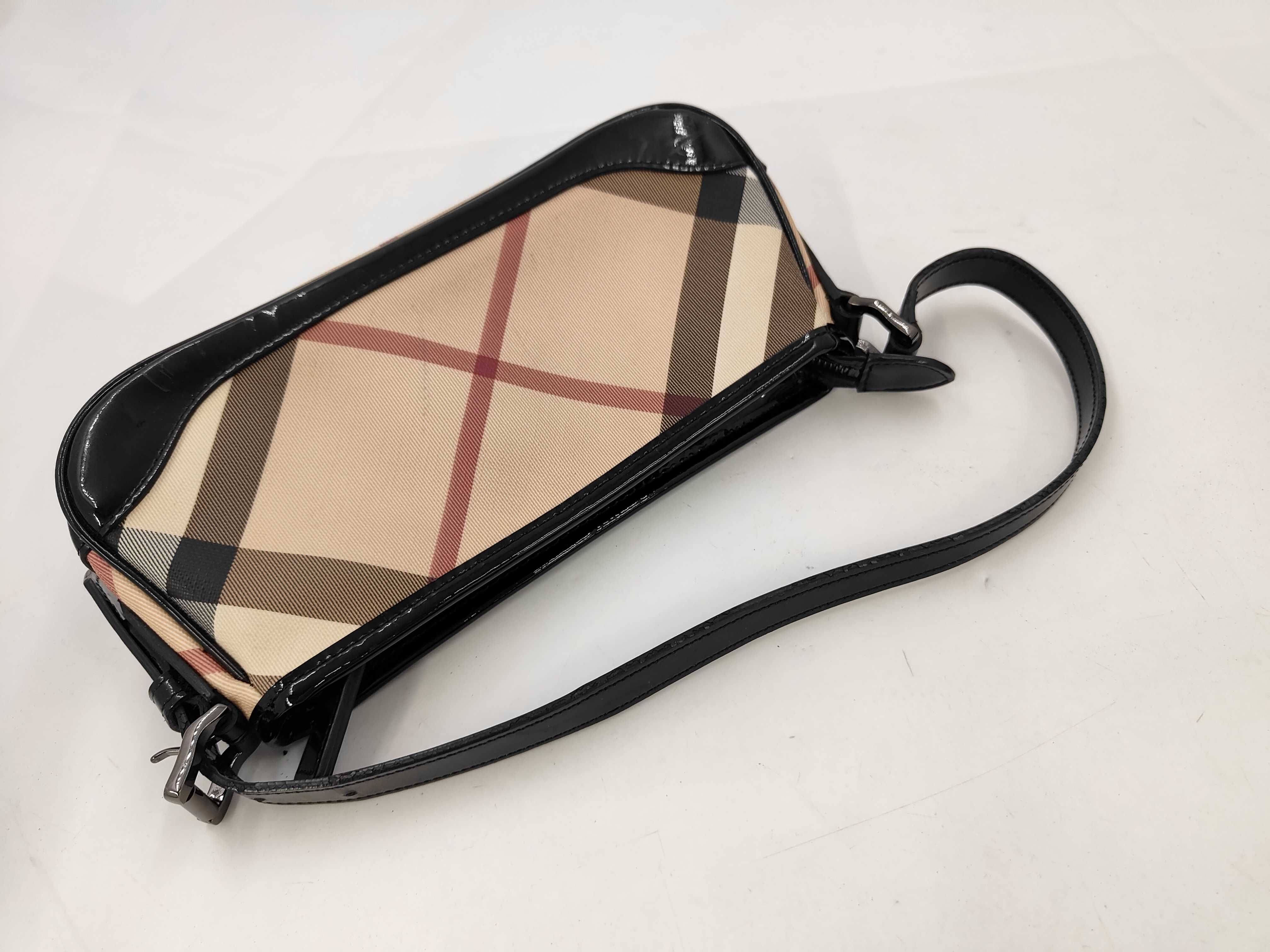 BAG LONDON CHECK PATENT ONE SHOULDER Bag — view 7
