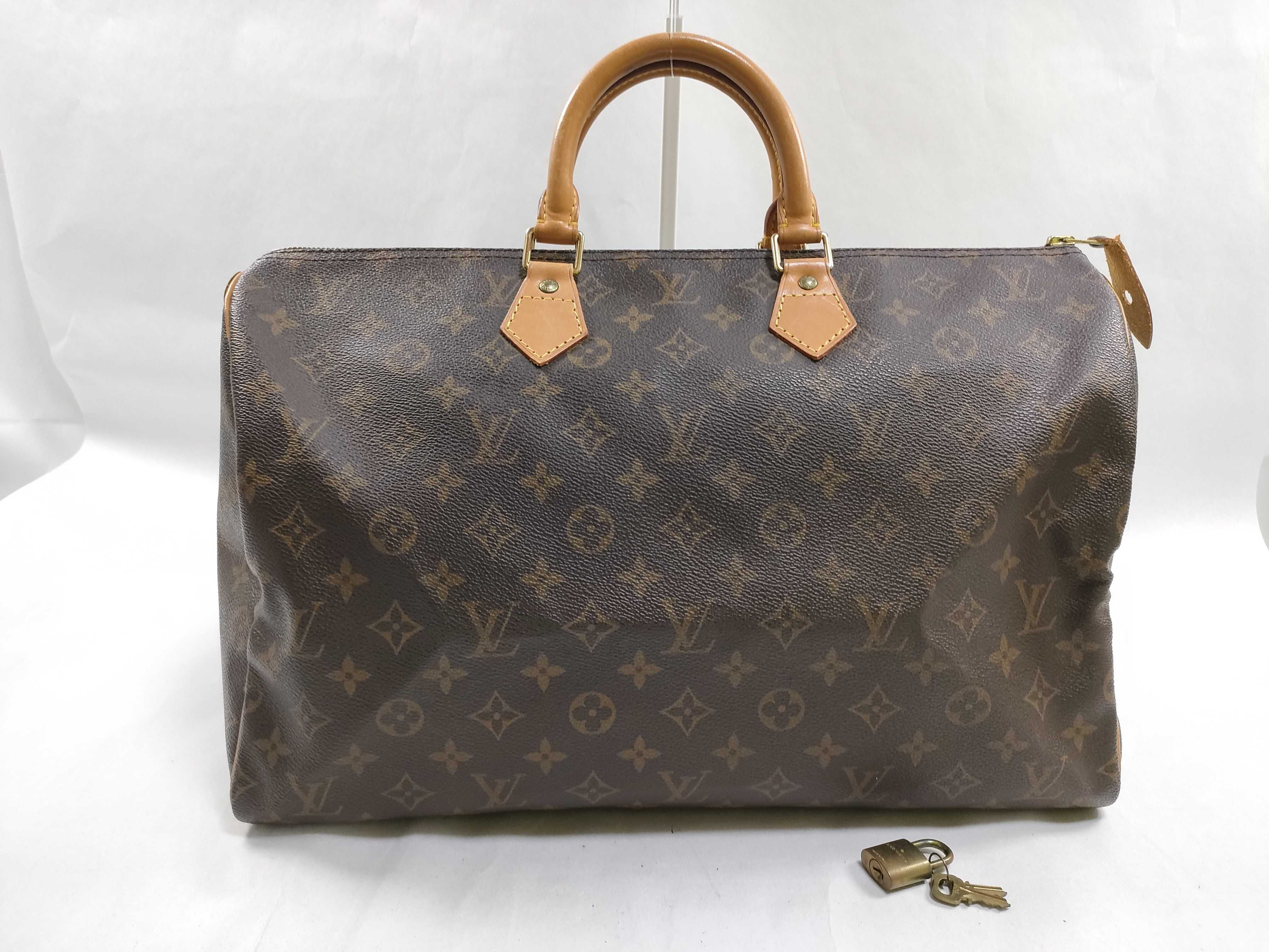 Monogram Vuitton M41522 LV Speedy 40 Boston Bag