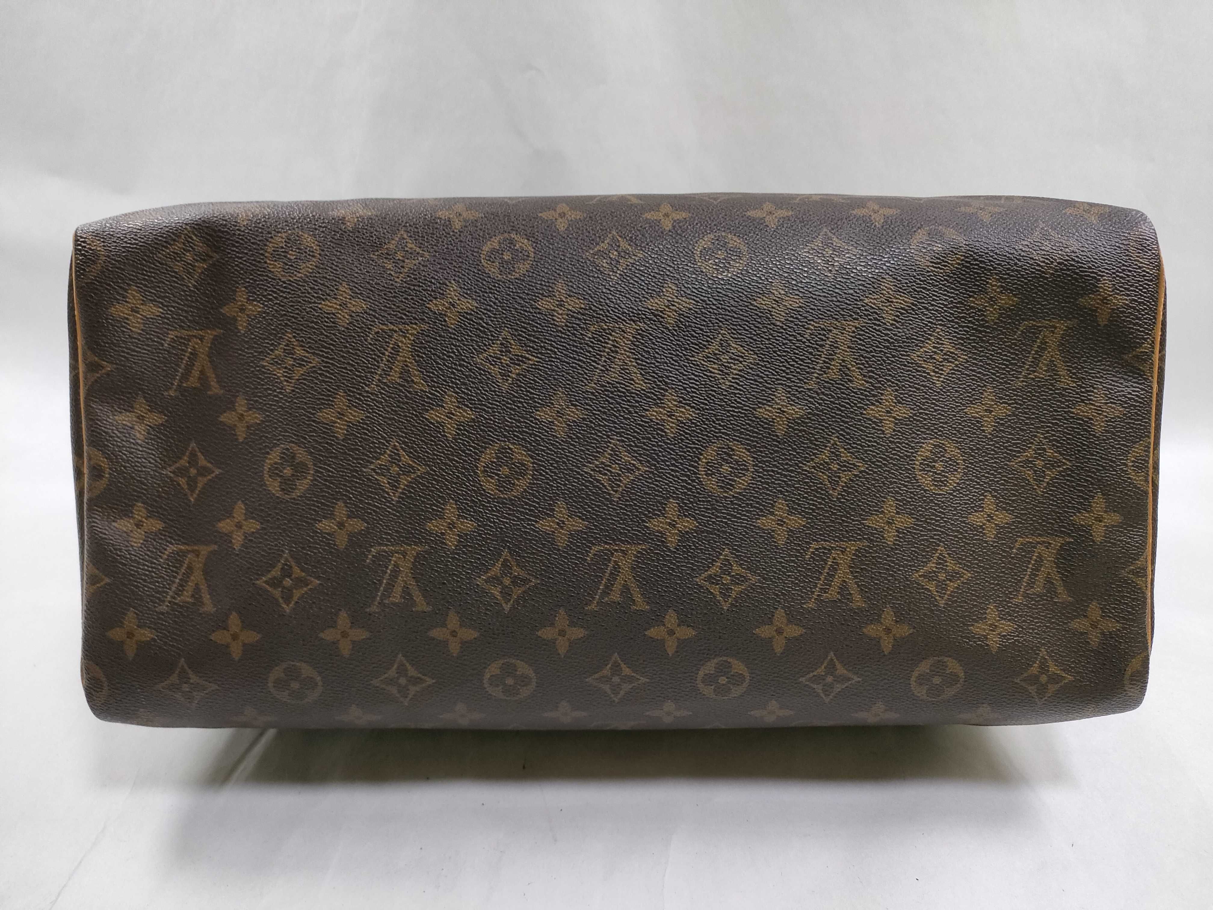 Monogram Vuitton M41522 LV Speedy 40 Boston Bag — view 9