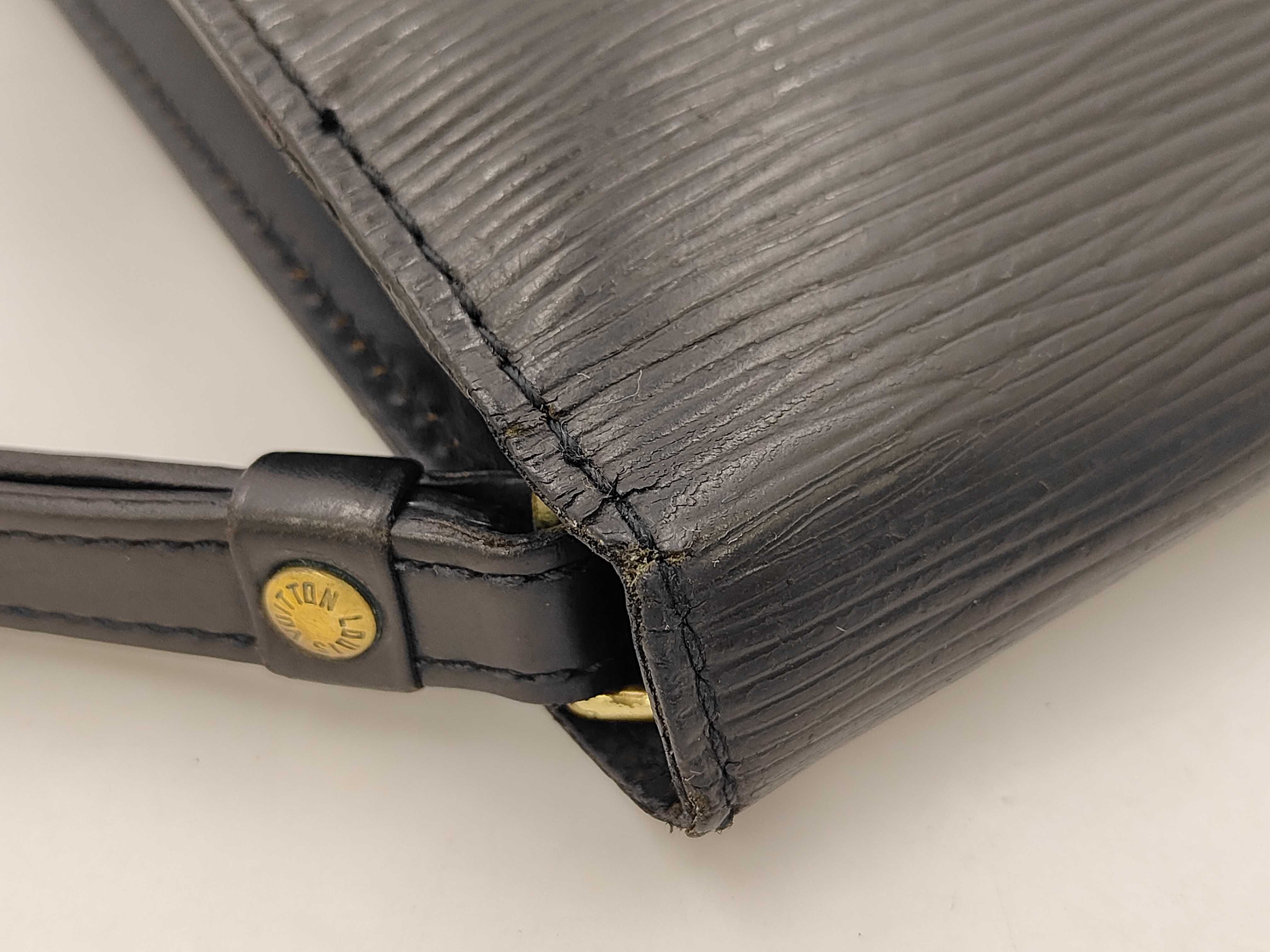 Epi Leather Pochette Dragonne Clutch Bag (Second Bag) — view 11