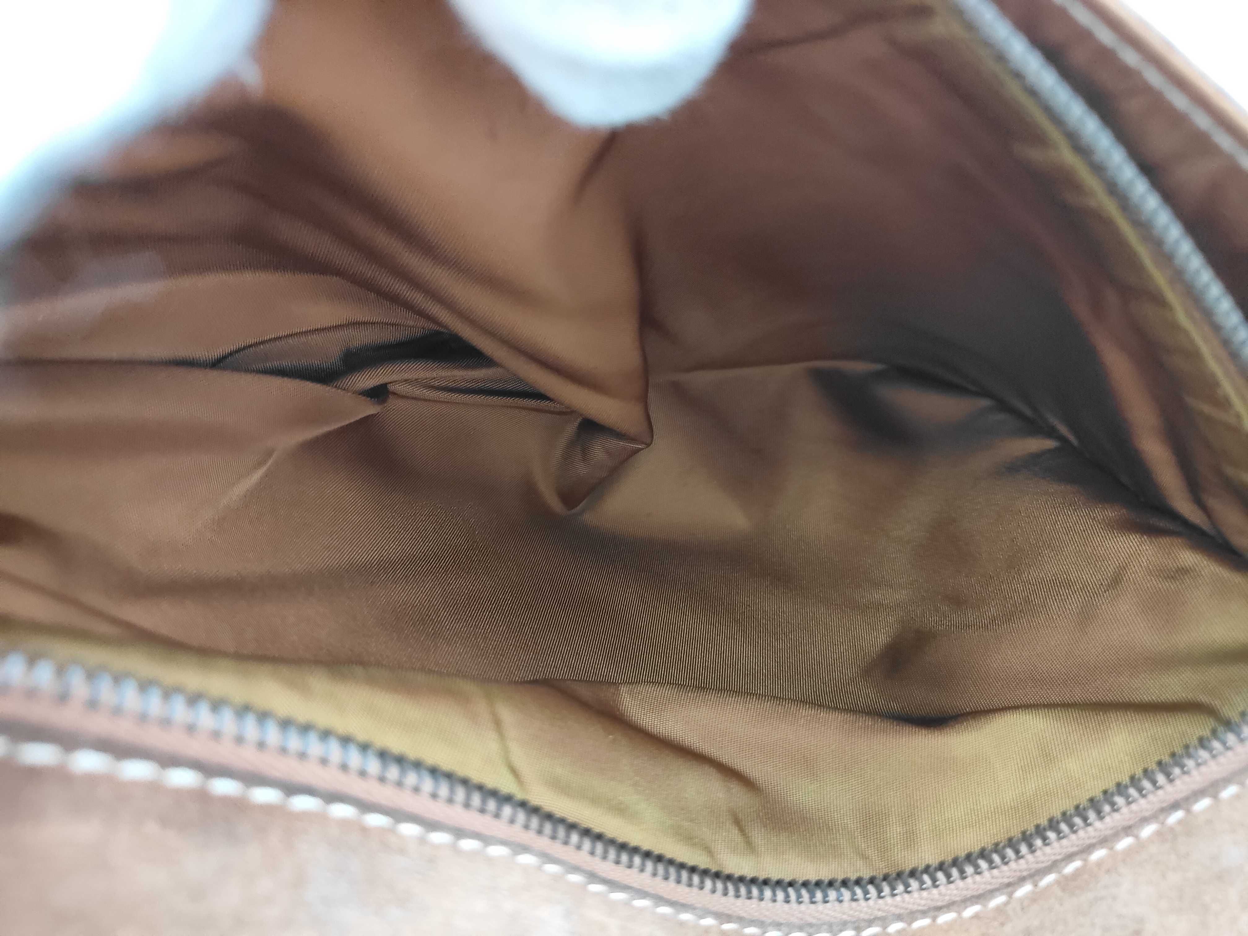 ID-Dior Bag Saddle Brown Cow Skin 38cm #MA0022 GHW Shoulder Bag — view 12
