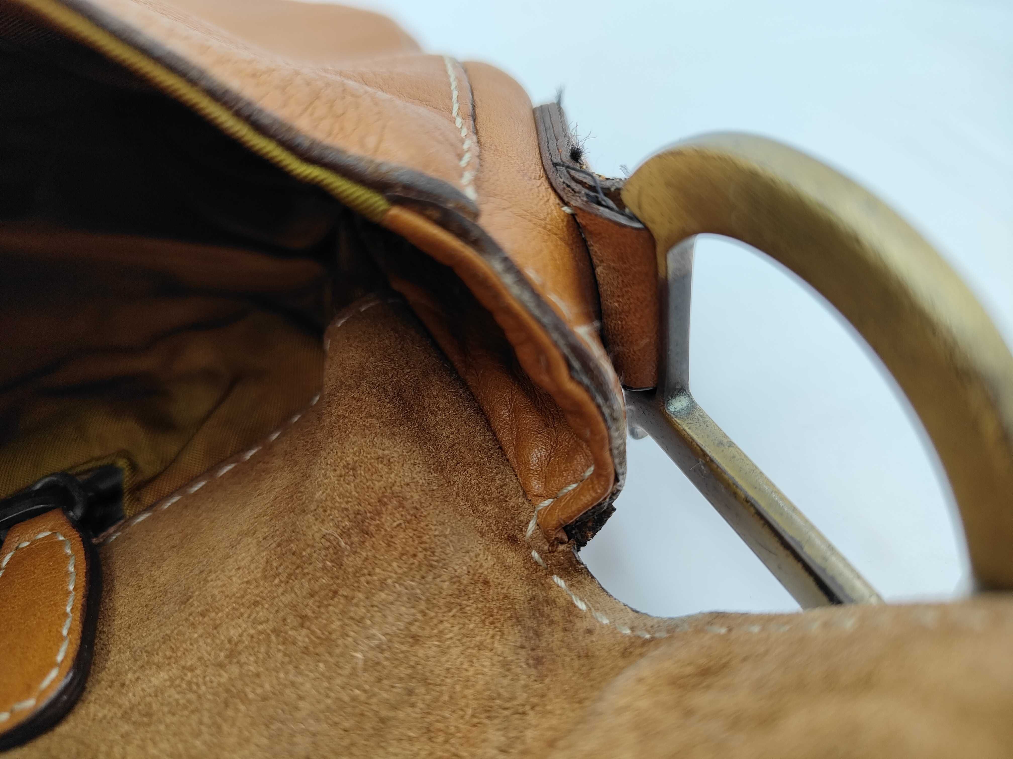 ID-Dior Bag Saddle Brown Cow Skin 38cm #MA0022 GHW Shoulder Bag — view 10