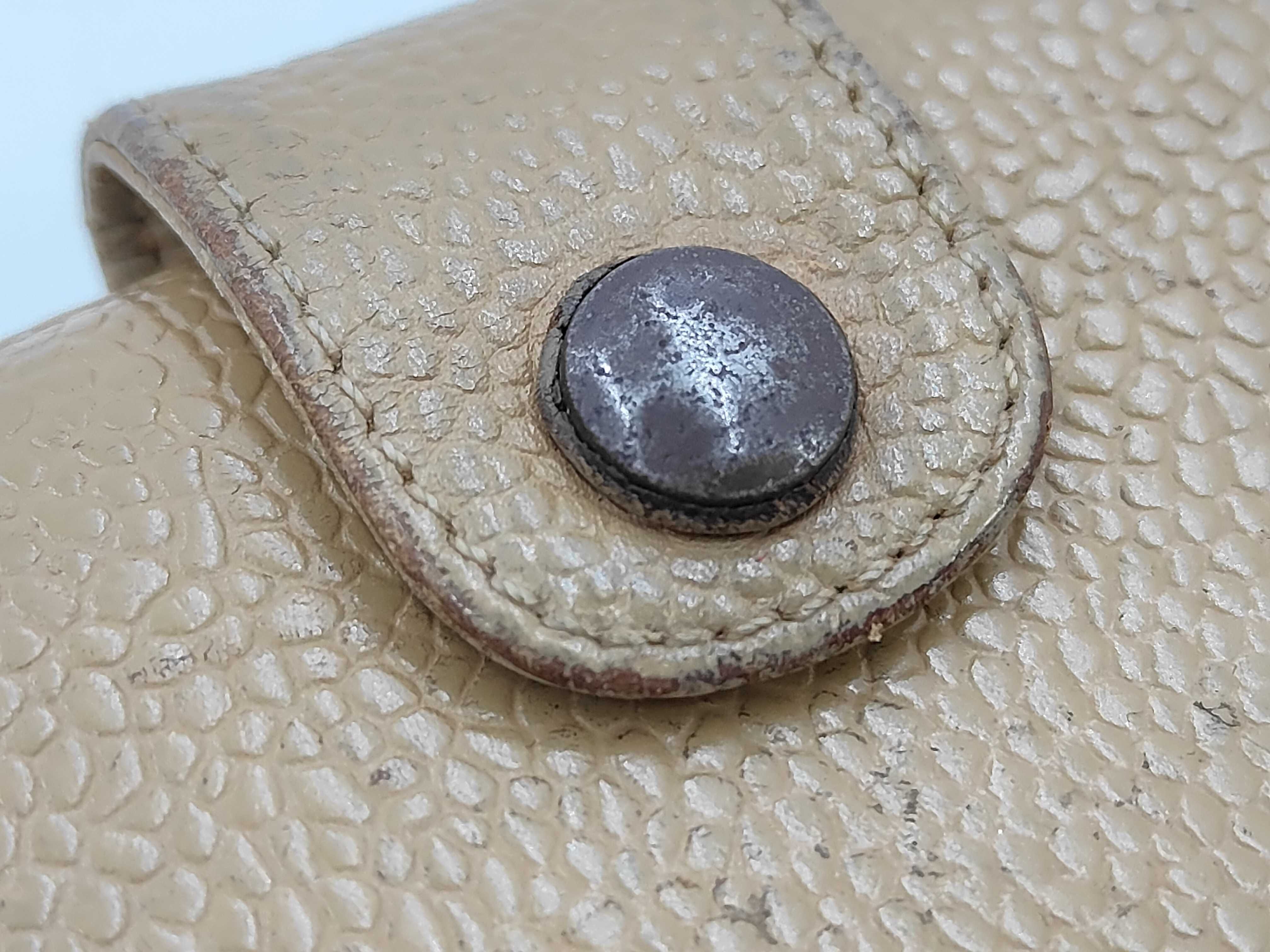Coco Mark Caviar Skin Bi-fold Long Wallet — view 4