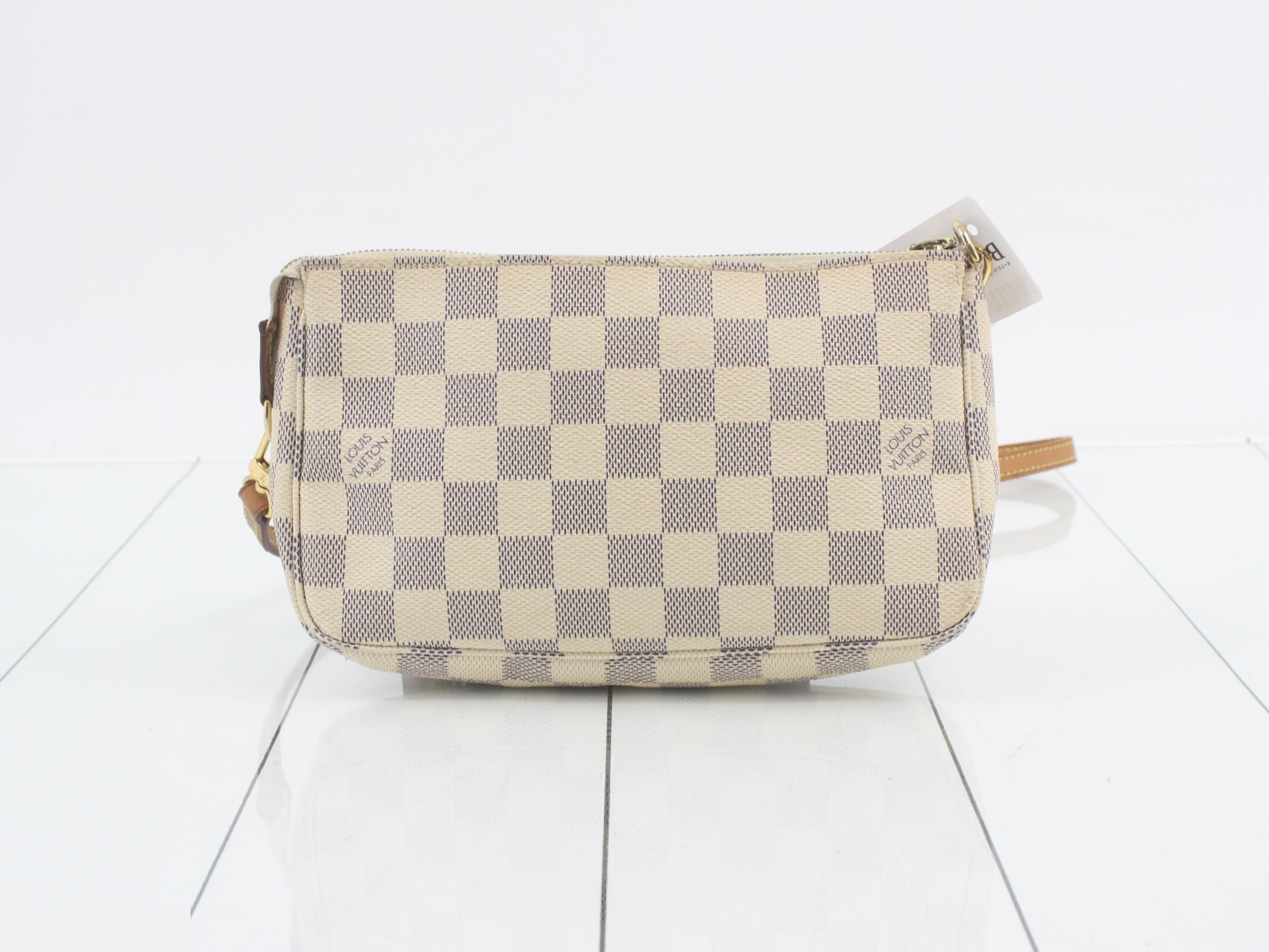 Damier Azur Pochette Accessoires Handbag — view 2