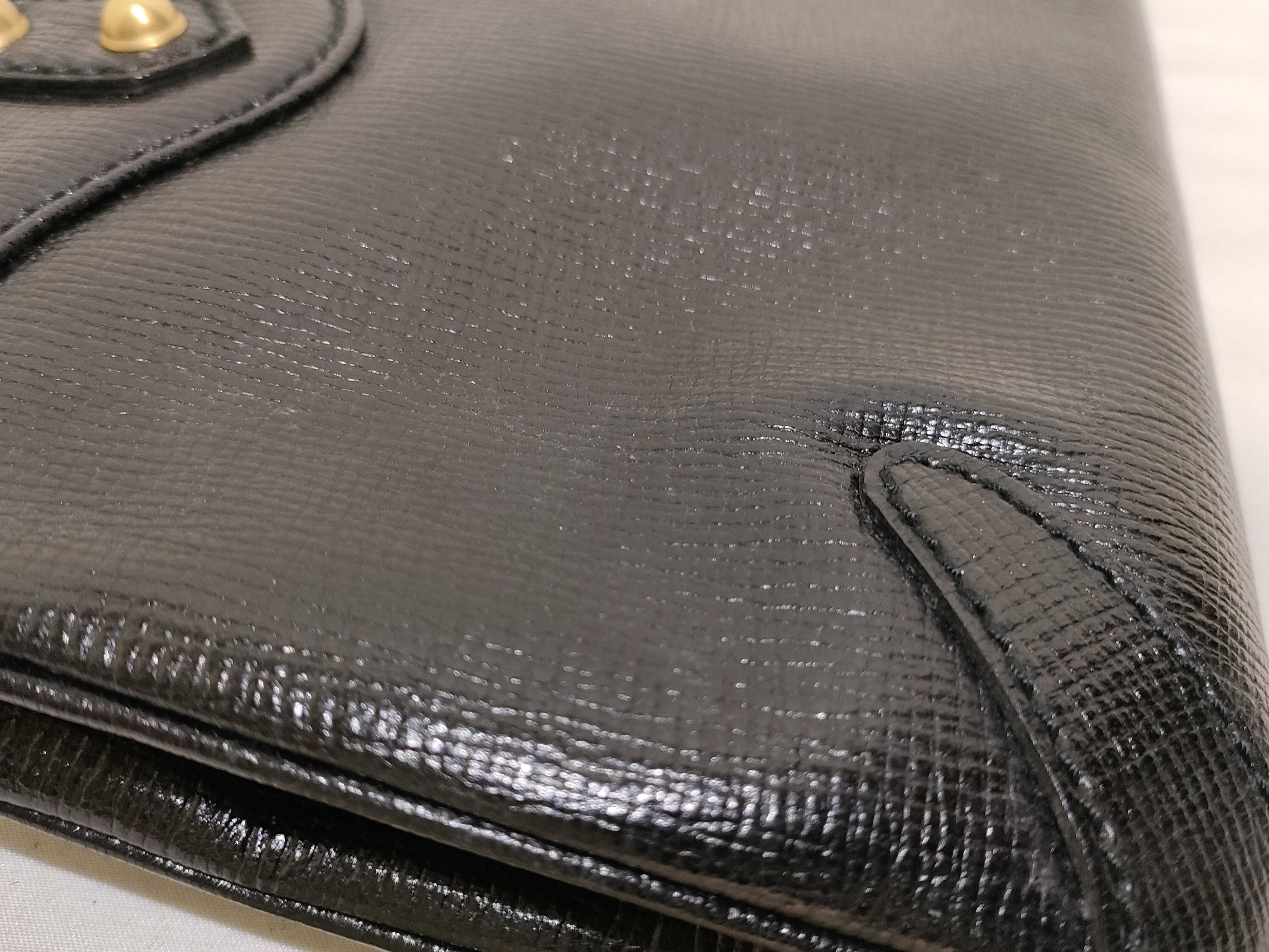 Handbag Horsebit Leather Black Handbag — view 14
