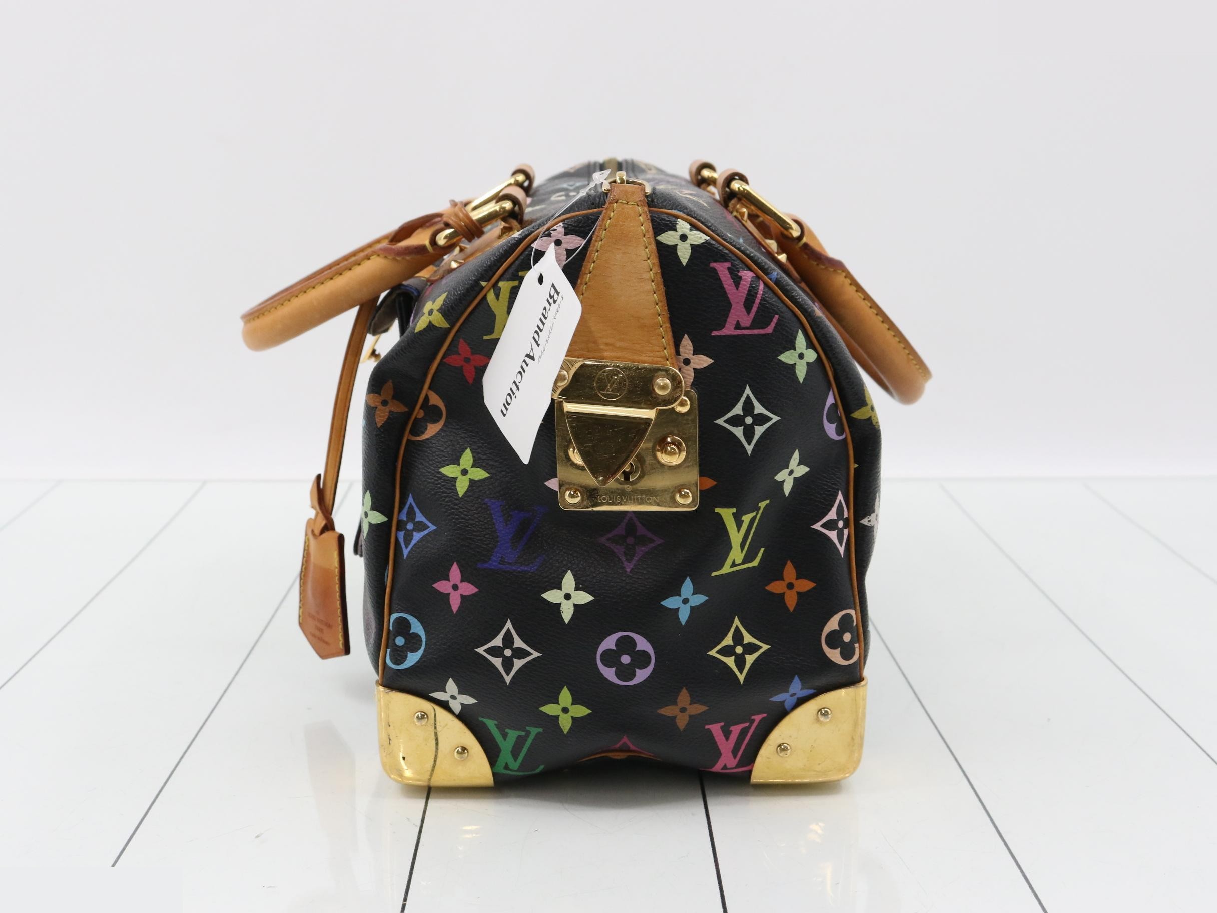 Monogram Multicolor Speedy 30 Noir Handbag — view 3