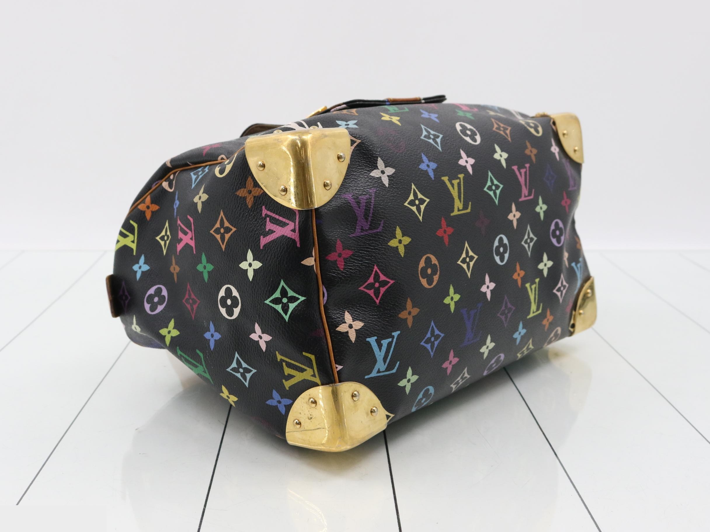 Monogram Multicolor Speedy 30 Noir Handbag — view 5