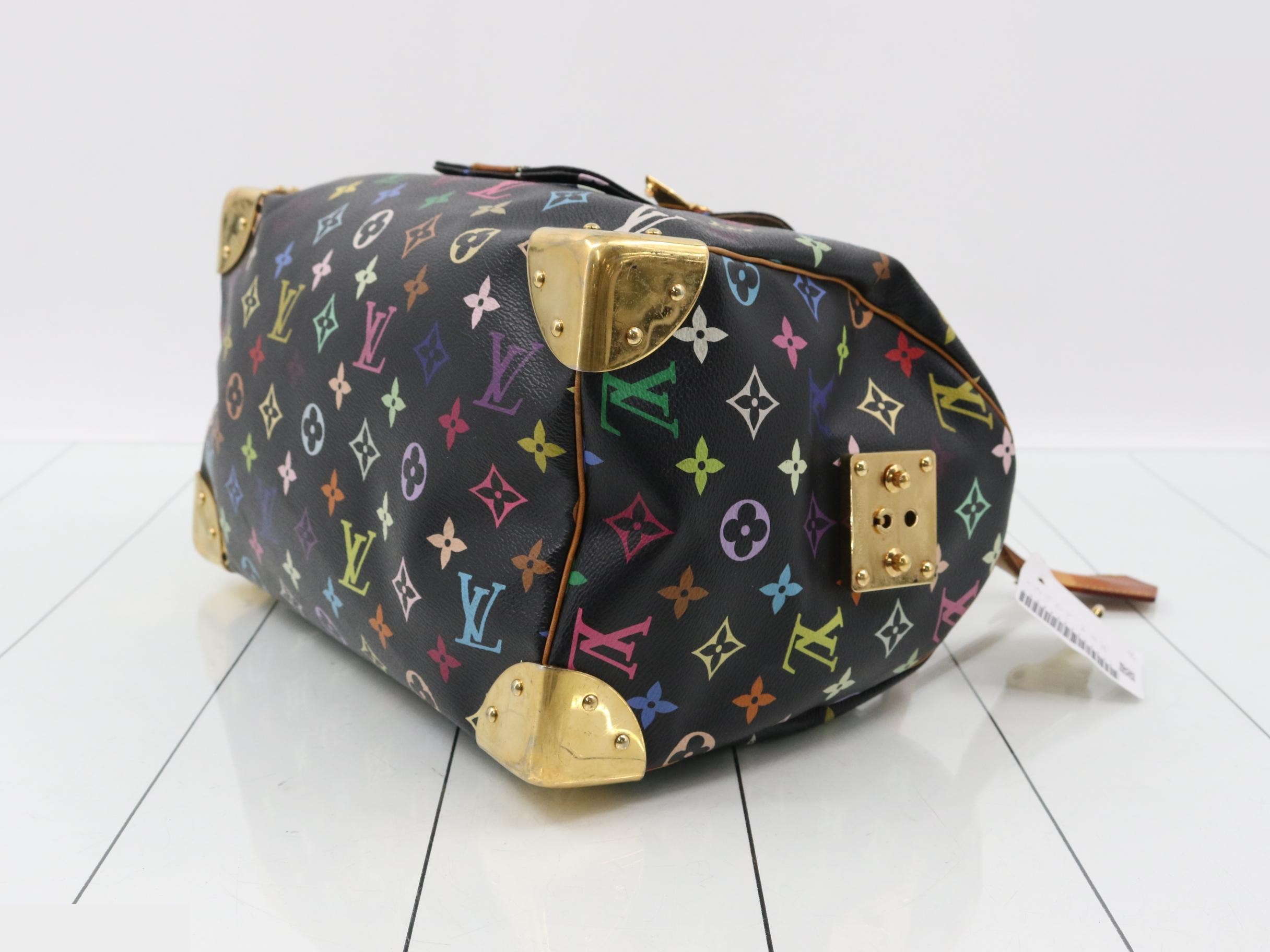 Monogram Multicolor Speedy 30 Noir Handbag — view 6