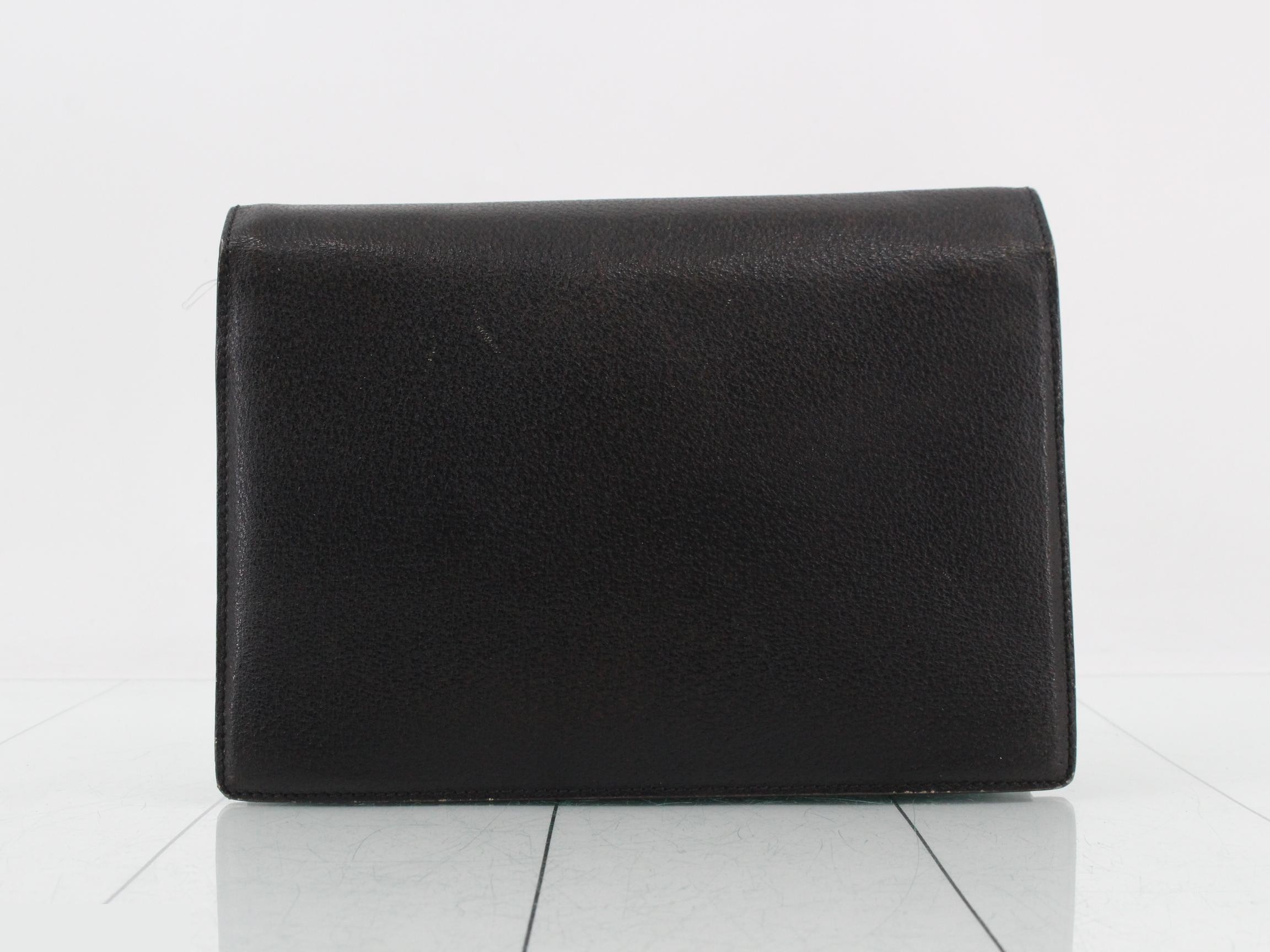 Leather clutch — view 2