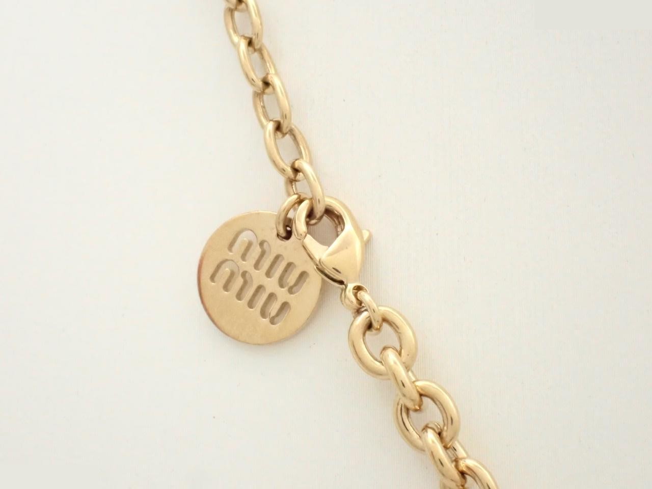 (other line) Precious Metal Logo Necklace, Chain approx. 46cm — view 2