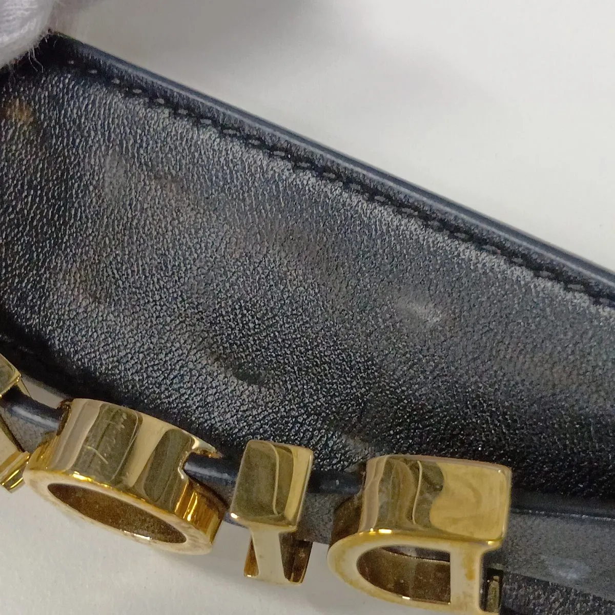 Cannage My Lady Dior Leather 2-Way Handbag, Black — view 13