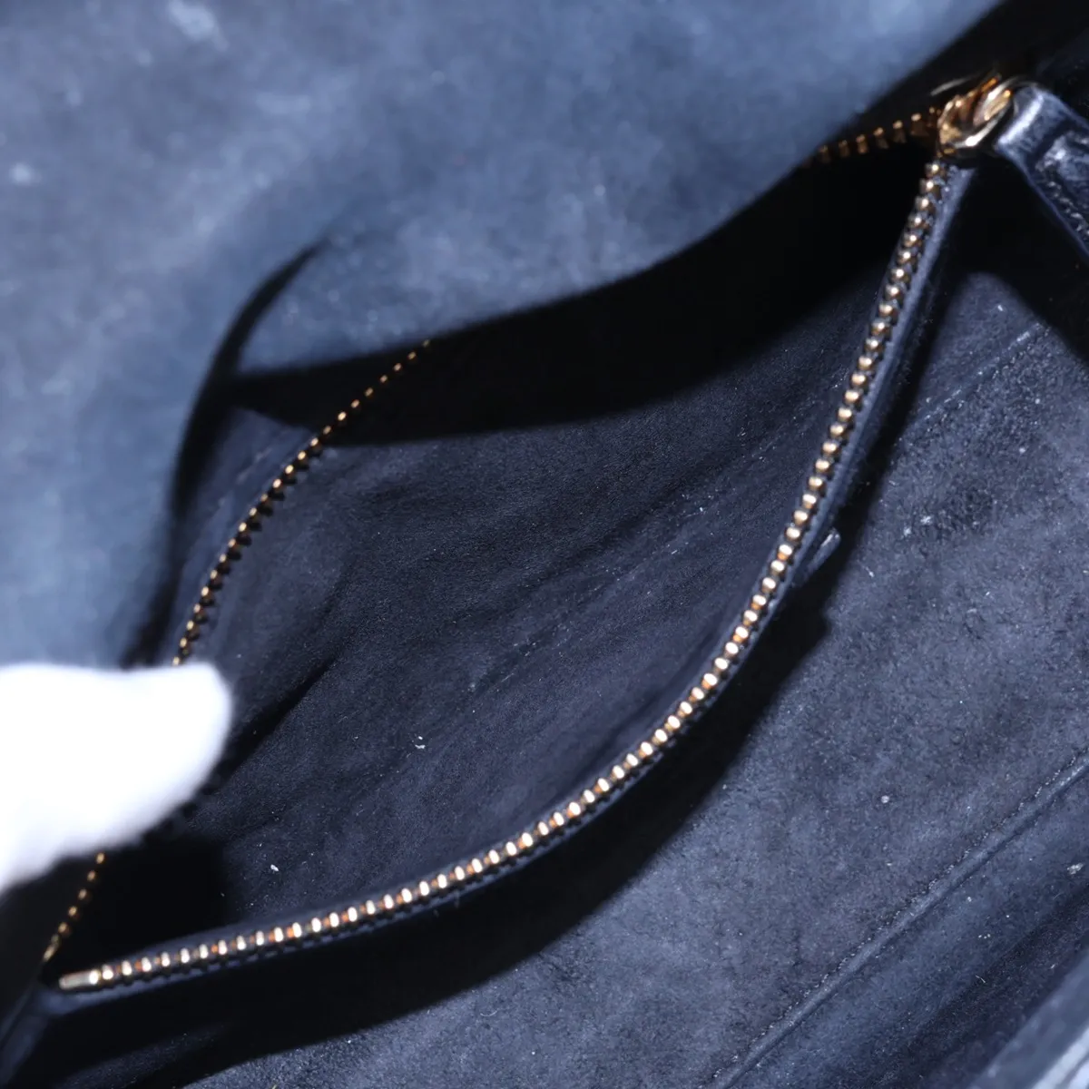 Cannage My Lady Dior Leather 2-Way Handbag, Black — view 9