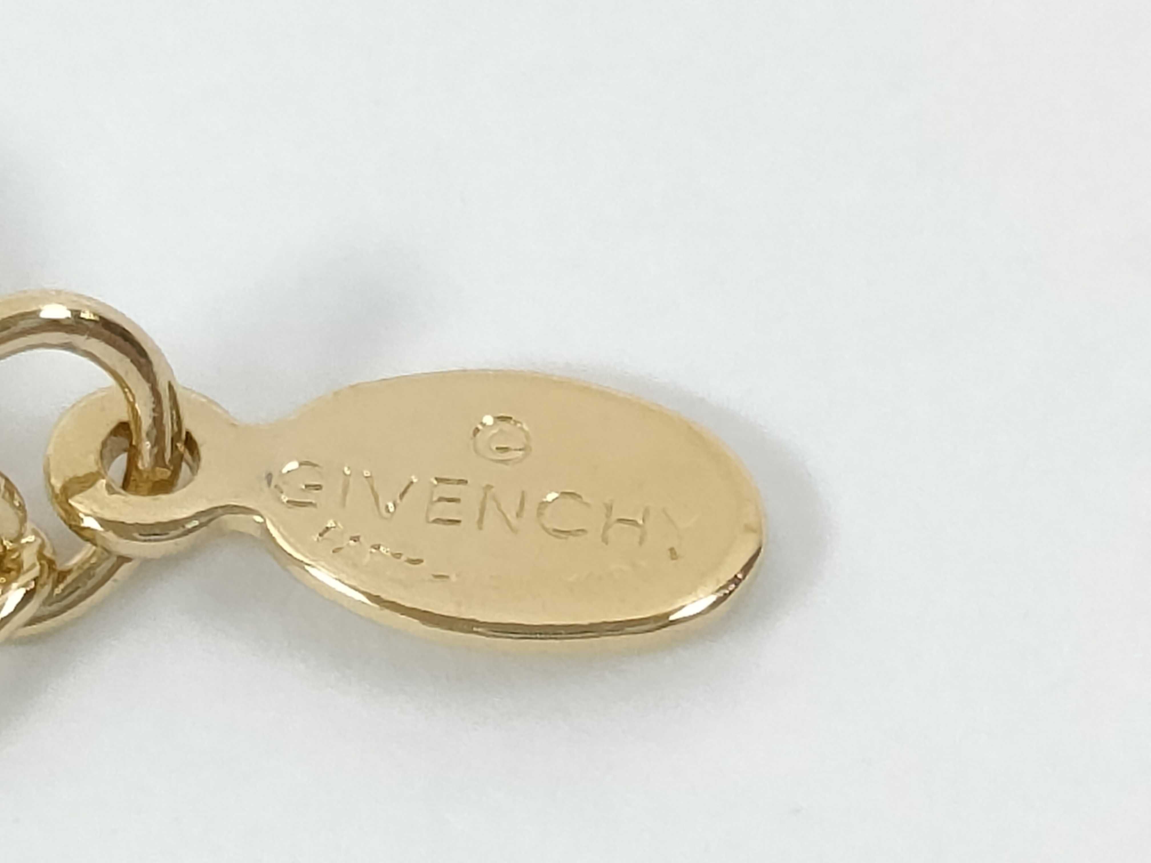 GG Logo Black Gold Necklace — view 7