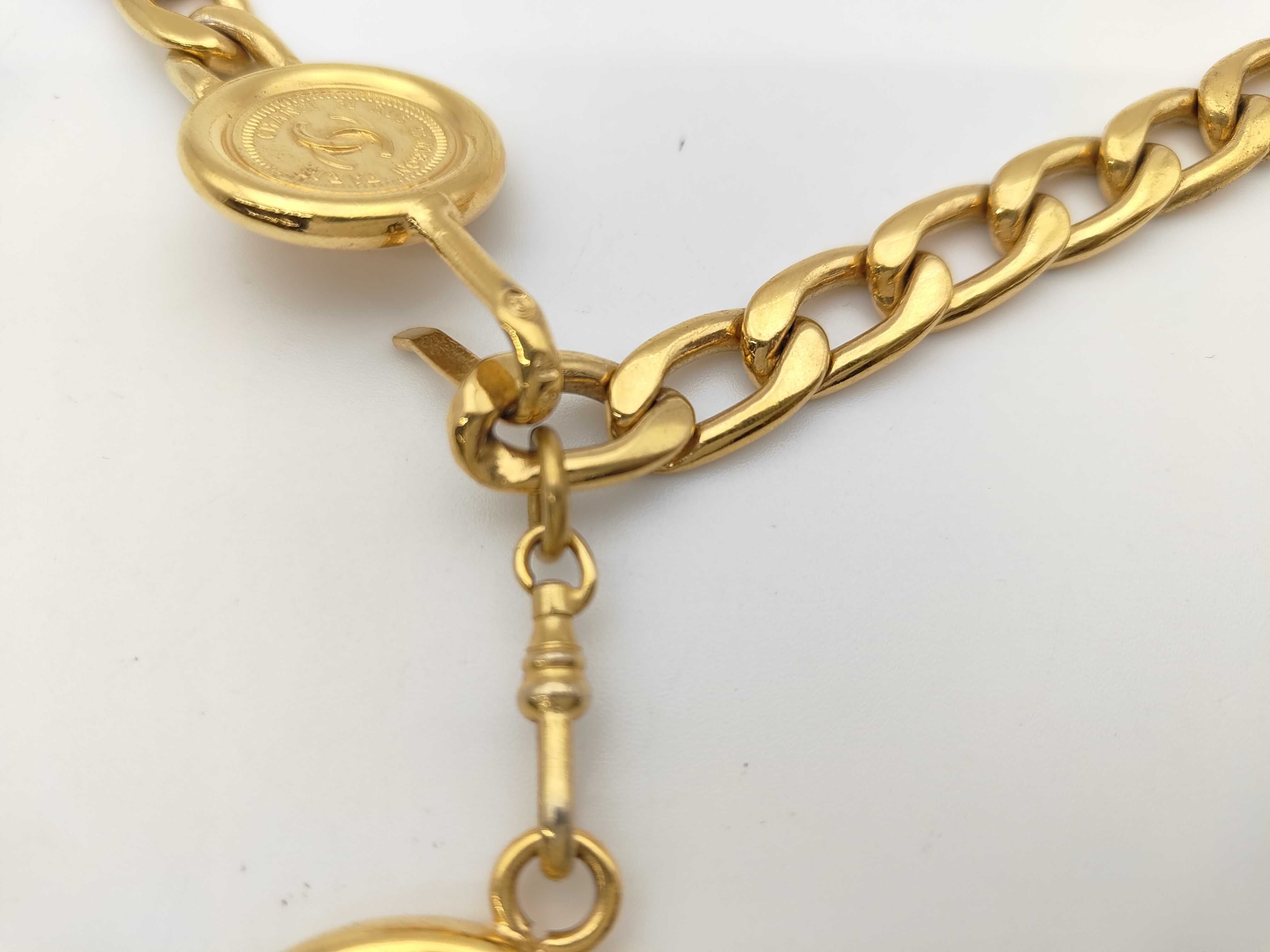 Coco Mark Coin 94P Chain Belt — view 3