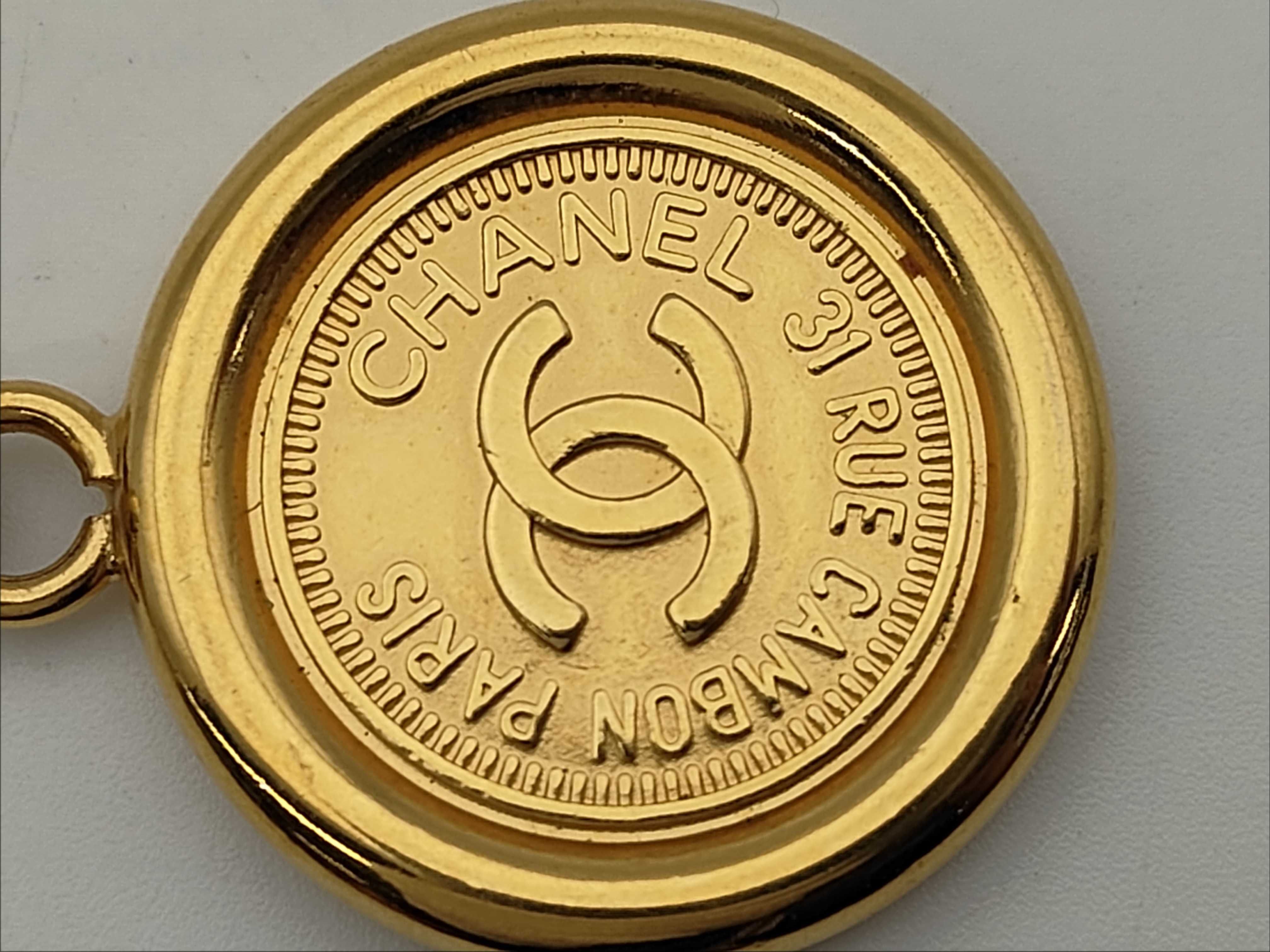 Coco Mark Coin 94P Chain Belt — view 4