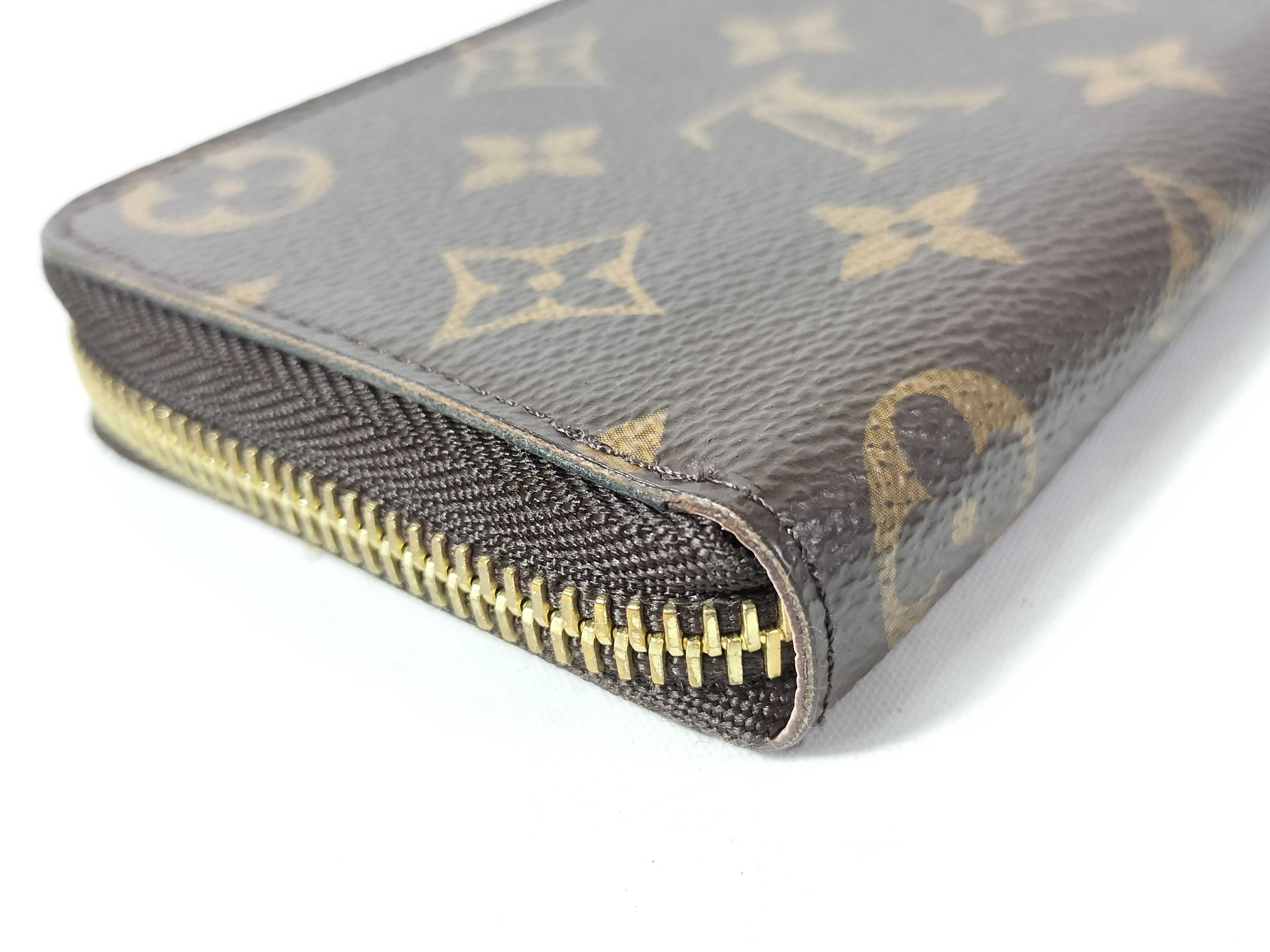 Long Wallet, Round Zipper, Portefeuille Clemence, Monogram, M60742/RFID Wallet — view 3