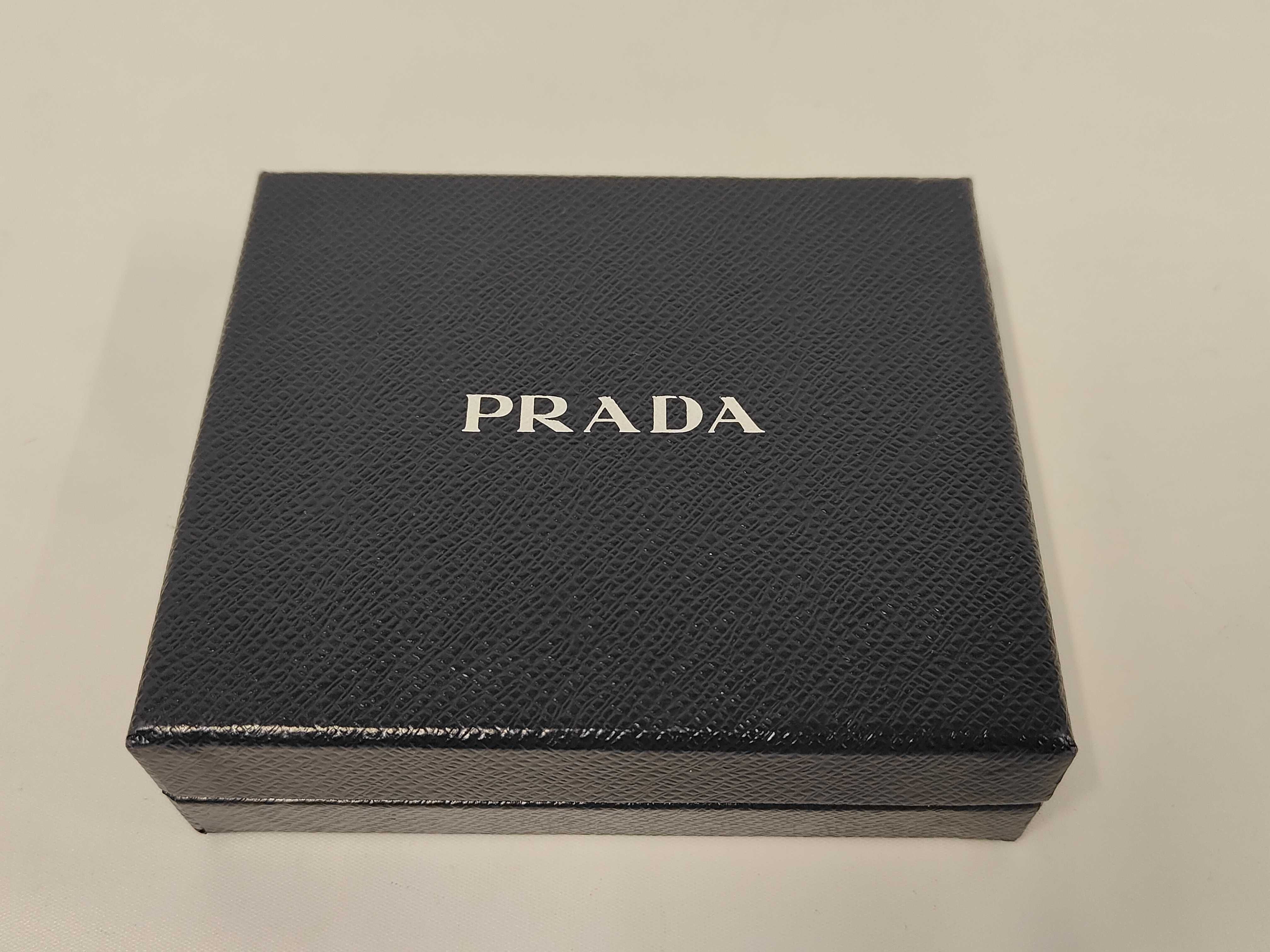 1MV204 Saffiano Leather Bi-fold Wallet, Black. Accessories: Box, Guarantee Card. — view 12
